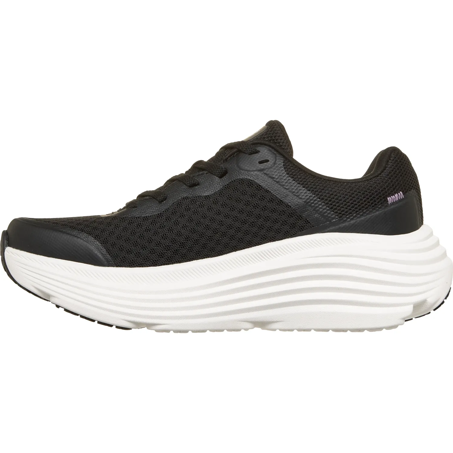 Zapatiilas Skechers Urbanas Mujer Max Cushioning Endeavour color negro | Platanitos