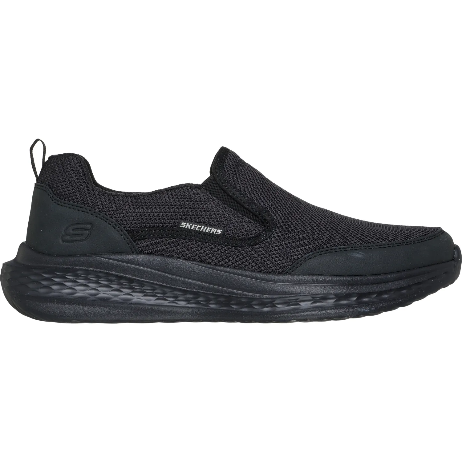 Zapatiilas Skechers Urbanas Hombre Slade color negro | Platanitos