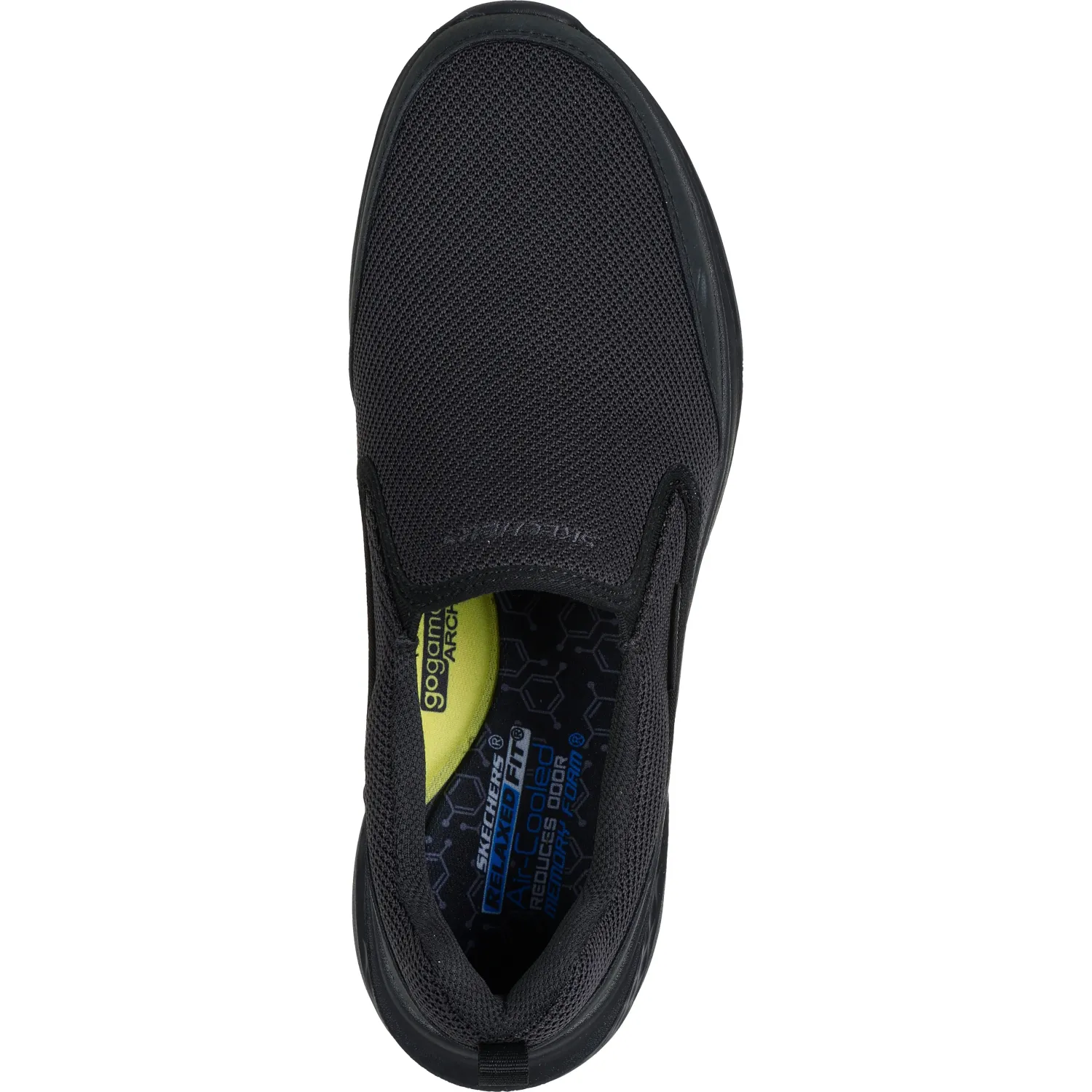 Zapatiilas Skechers Urbanas Hombre Slade color negro | Platanitos