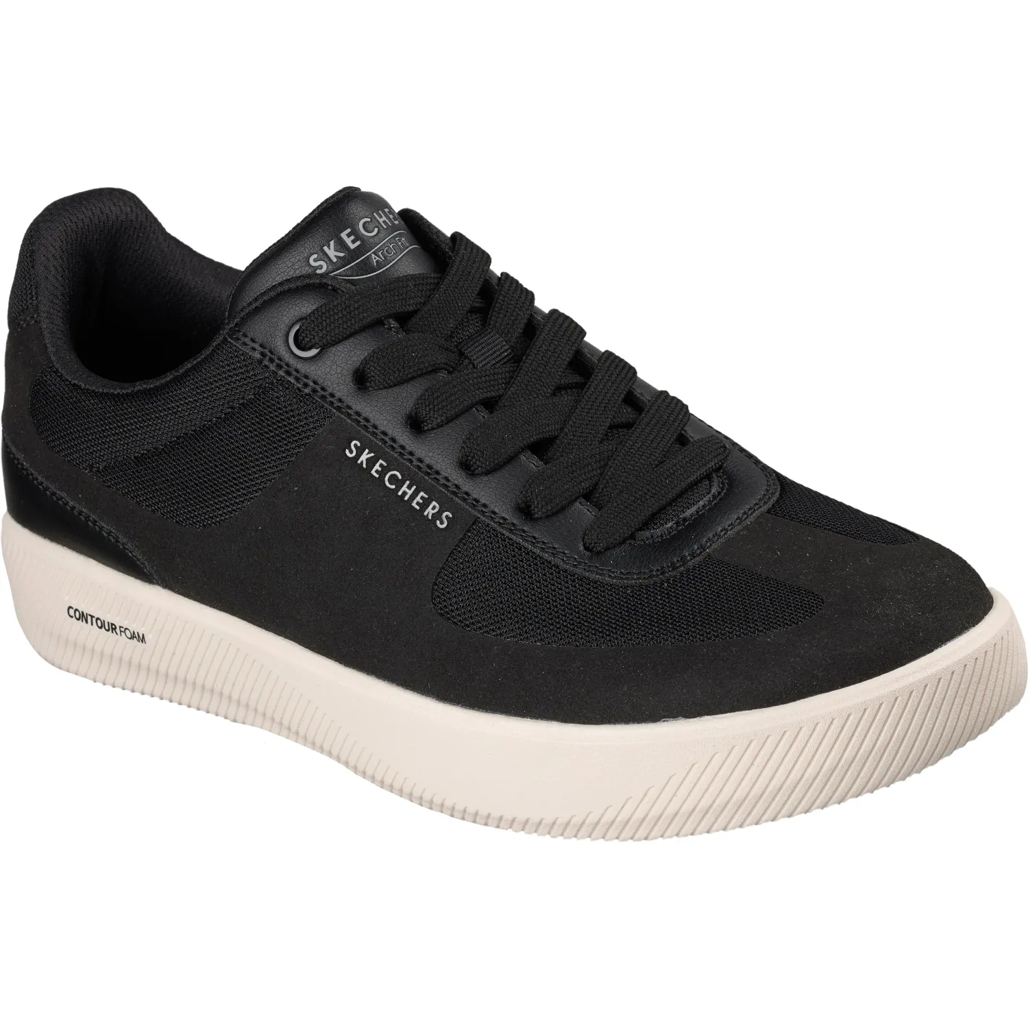 Skechers Zapatiilas Skechers Urbanas Hombre Arch-Fit Court Break Lite color negro | Platanitos