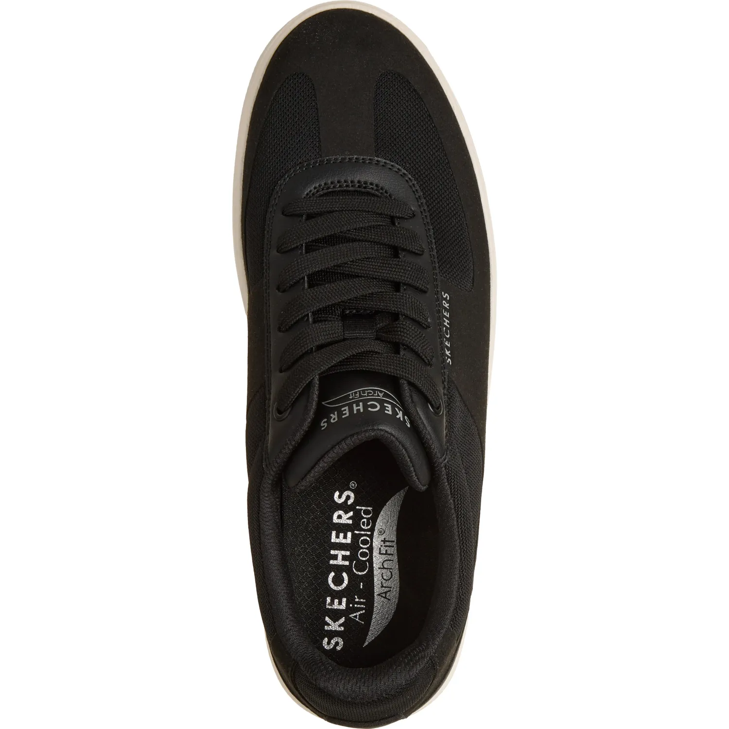 Skechers Zapatiilas Skechers Urbanas Hombre Arch-Fit Court Break Lite color negro | Platanitos