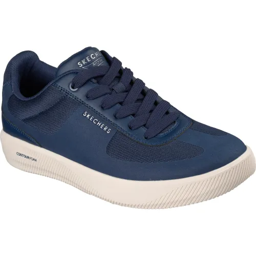 Zapatiilas Skechers Urbanas Hombre Arch-Fit Court Break Lite color azul | Platanitos