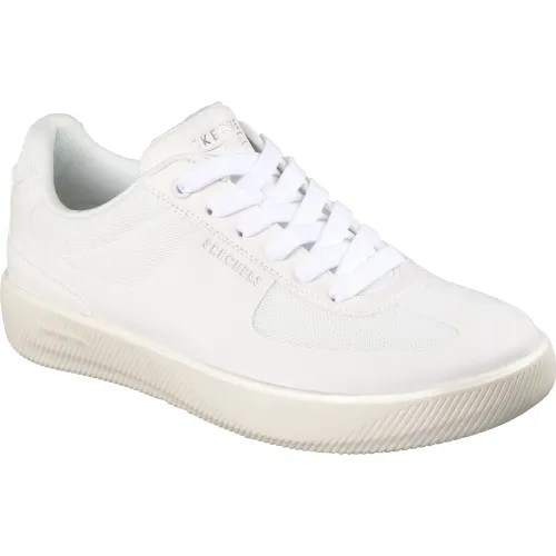 Zapatiilas Skechers Urbanas Hombre Arch-Fit Court Break Lite color blanco | Platanitos