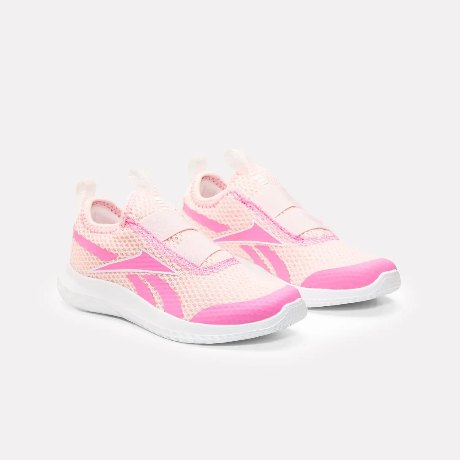 Zapatillas Reebok Running Niños Rush Runner Slip-On color rosa | Platanitos