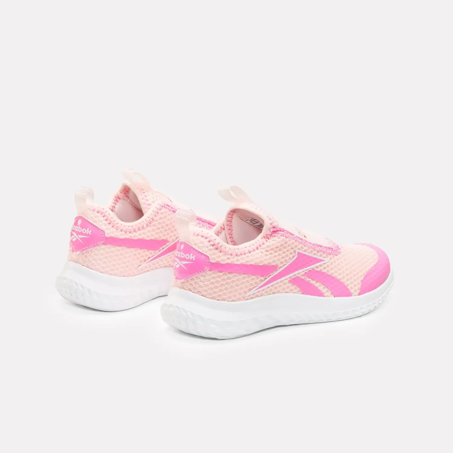 Zapatillas Reebok Running Niños Rush Runner Slip-On color rosa | Platanitos