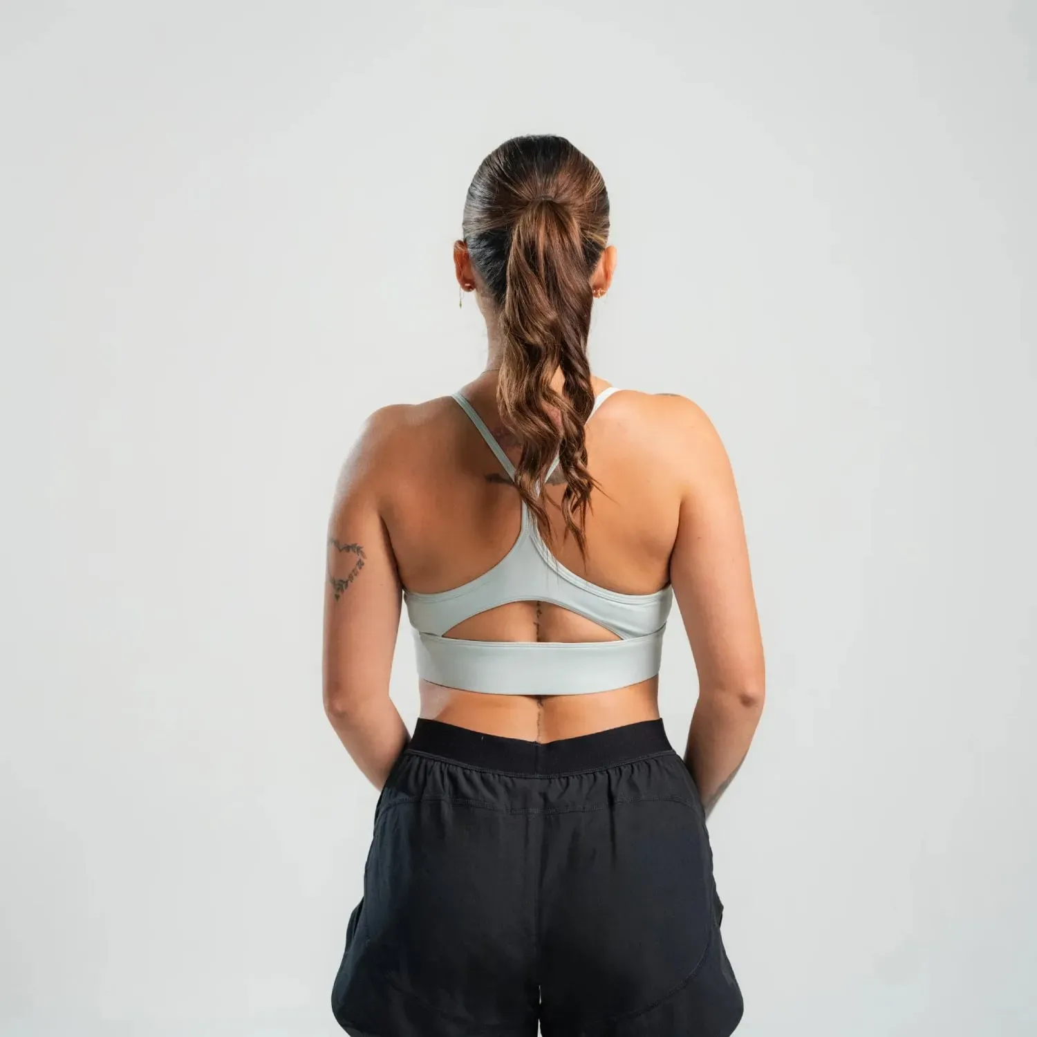 Short Reebok Running Mujer Running W  2in1 Short color negro | Platanitos