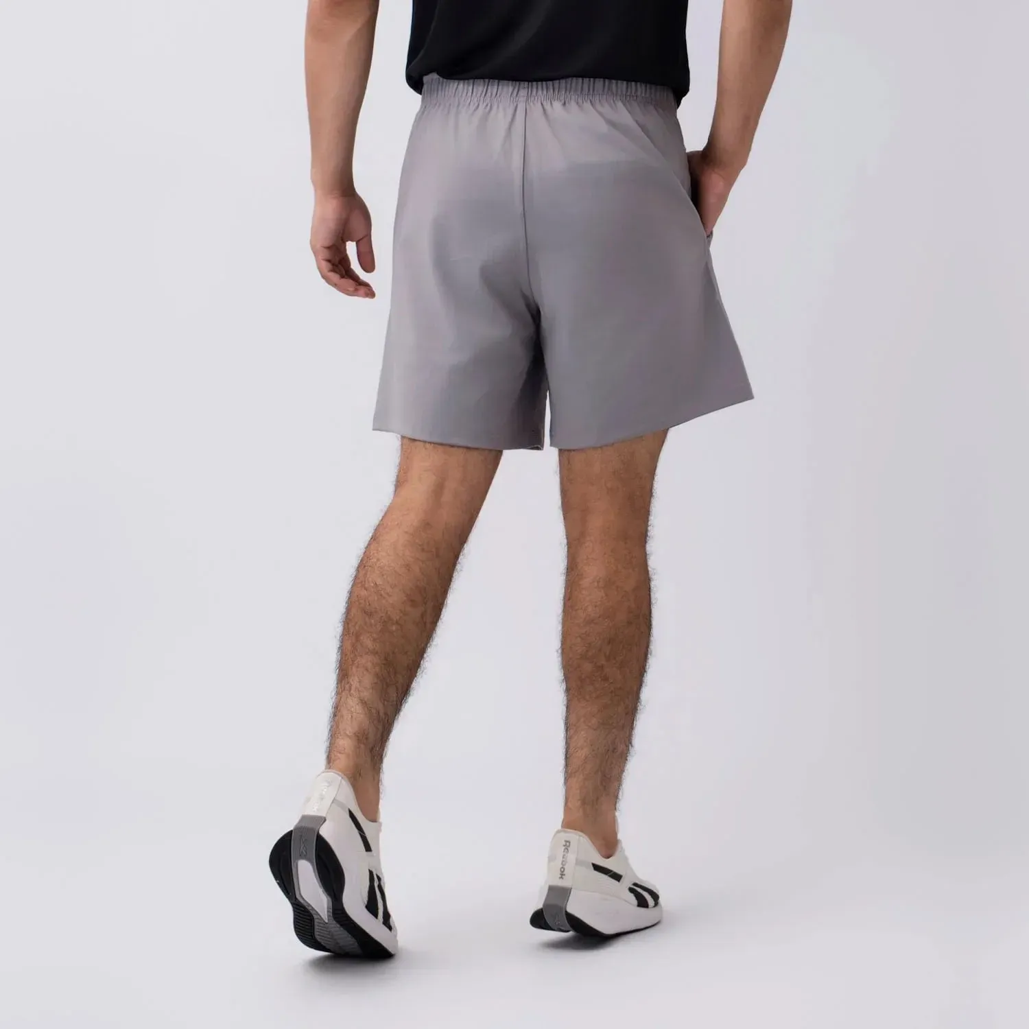 Short Reebok Training Hombre Id Train Knit Short 2.0 color gris | Platanitos