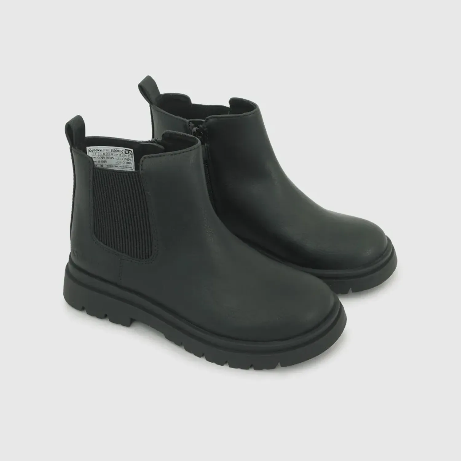 Botin Colloky  Niña 55000201i26 color negro | Platanitos