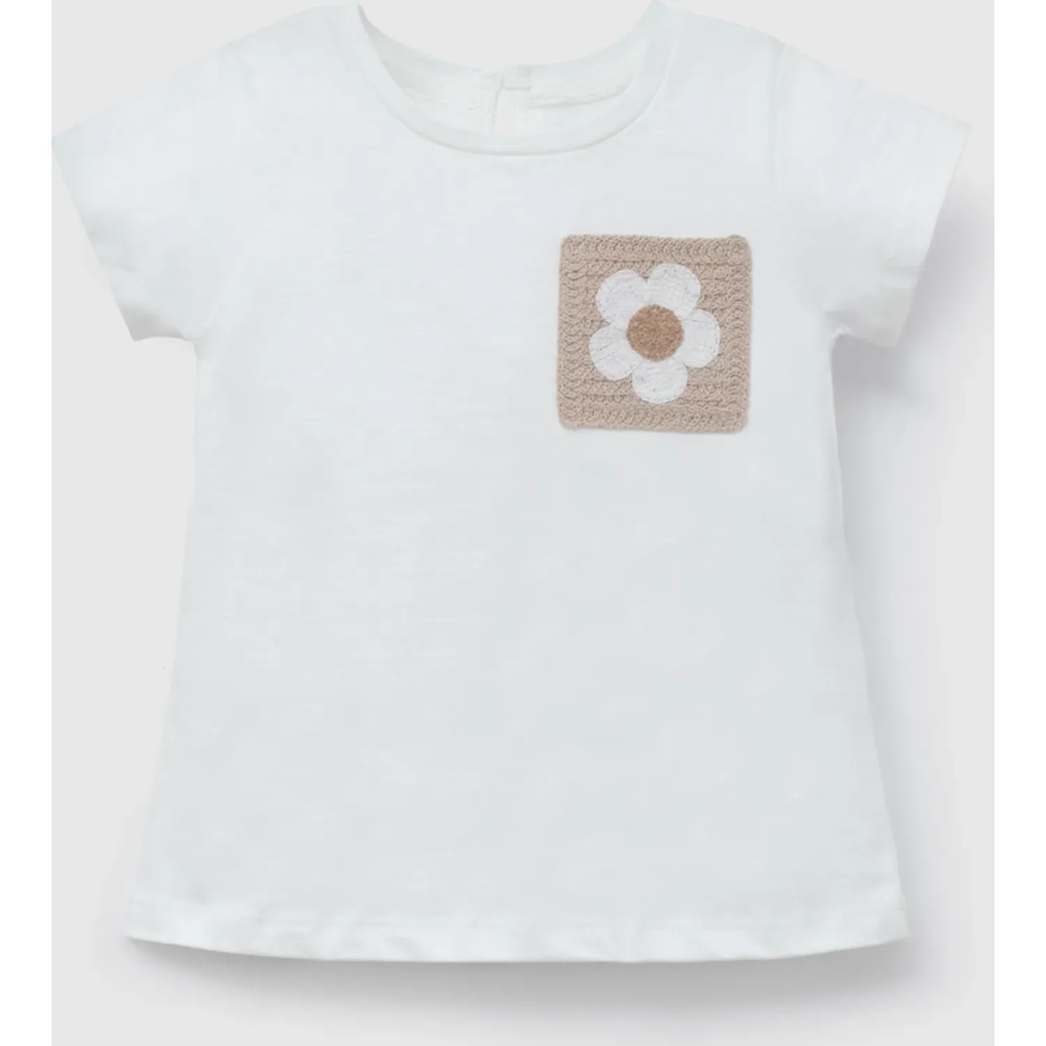 Polo Colloky Bebita Poje8609v26 color blanco | Platanitos