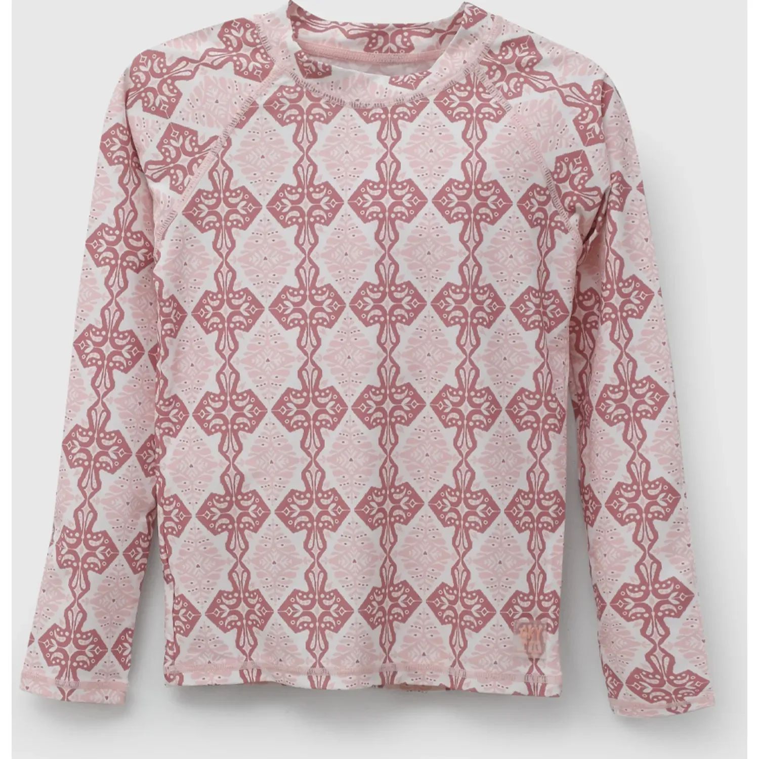 Polo Colloky Manga Larga Niña Poly0235v26 color rosado | Platanitos