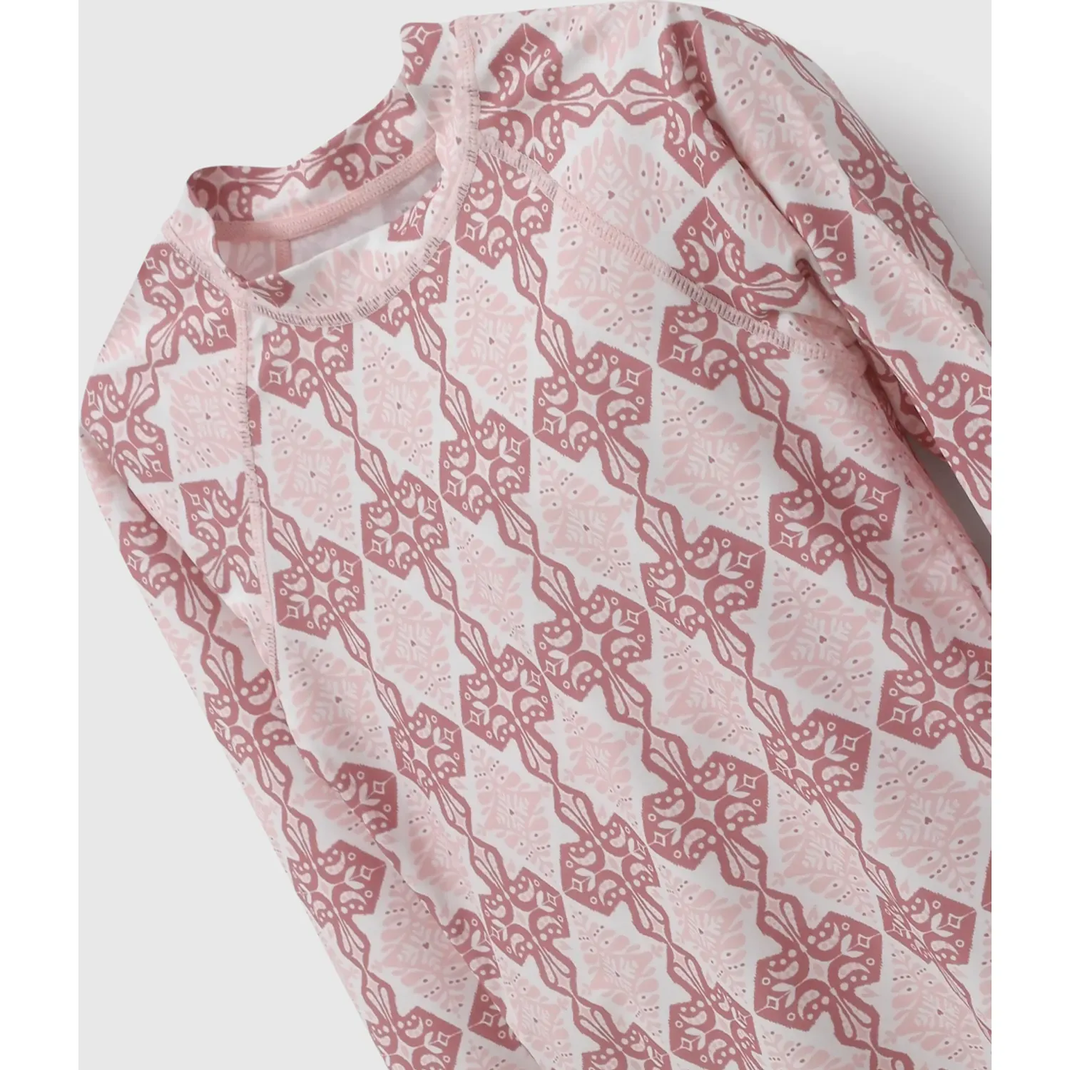 Polo Colloky Manga Larga Niña Poly0235v26 color rosado | Platanitos