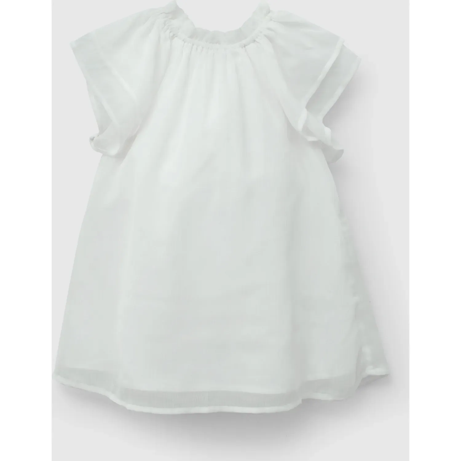 Vestido Colloky Bebita Vepy0809v26 color blanco | Platanitos