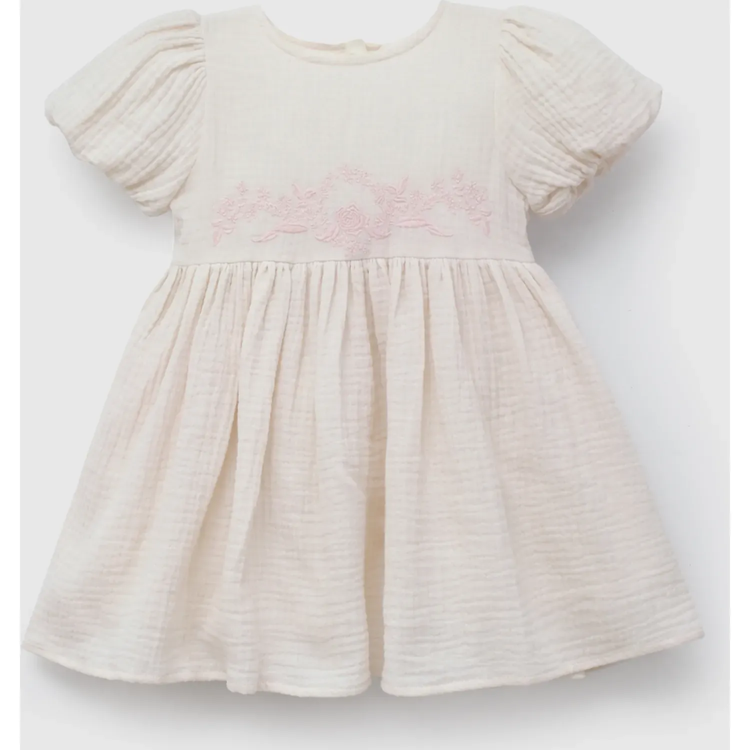 Colloky Vestido Colloky Bebita Vevl3274v26 color beige | Platanitos