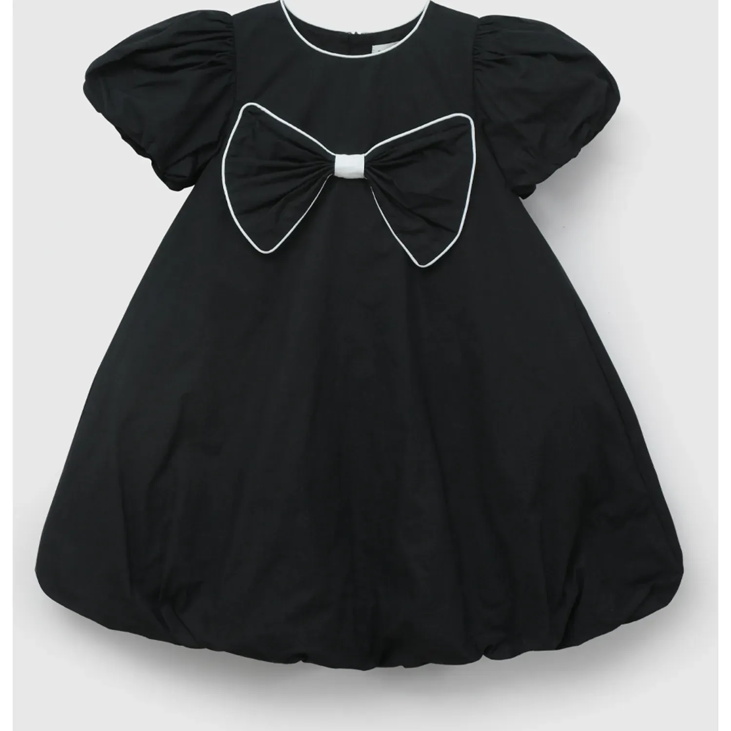 Vestido Colloky Niña Vevl2801v26 color negro | Platanitos