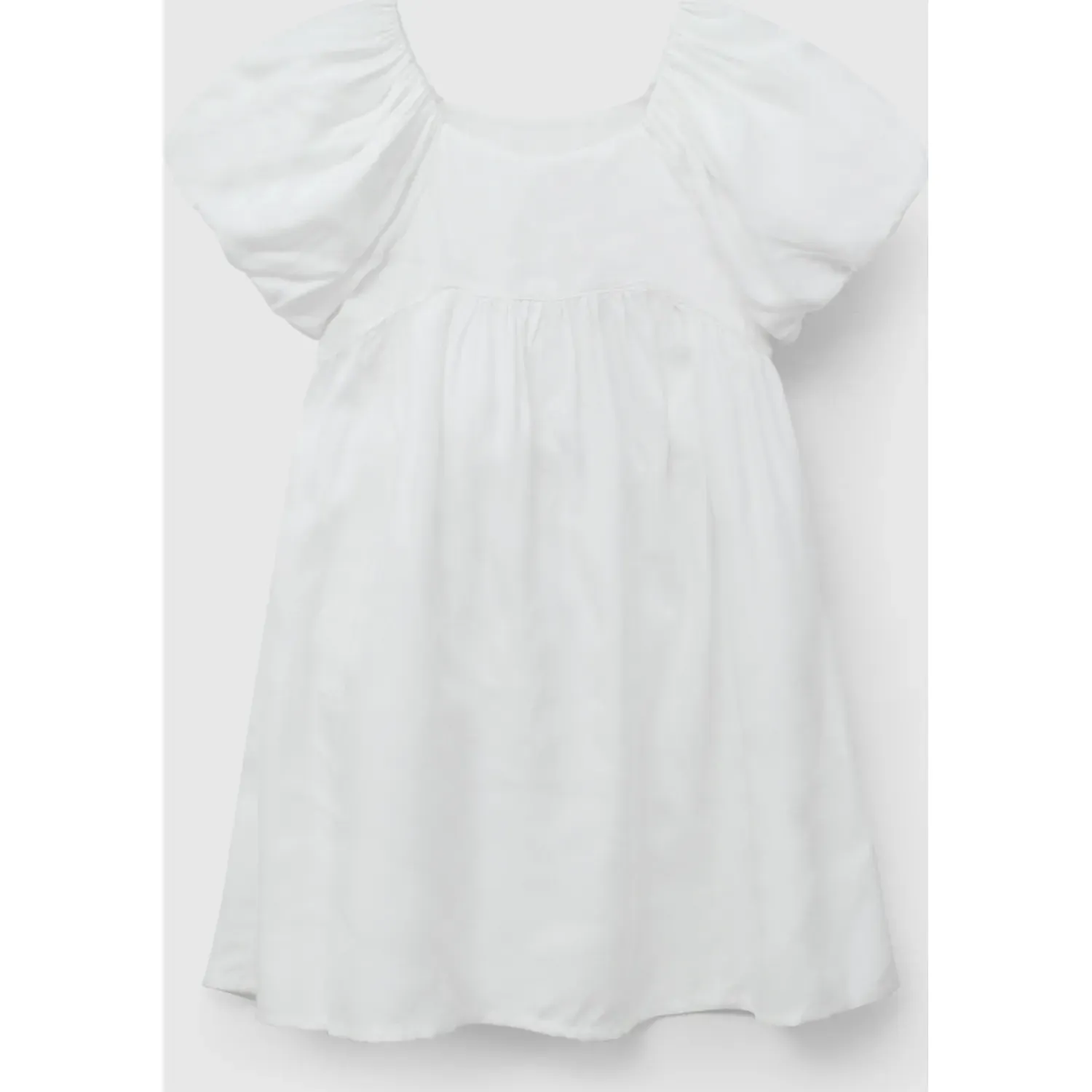 Vestido Colloky Niña Vevs0209v26 color blanco | Platanitos