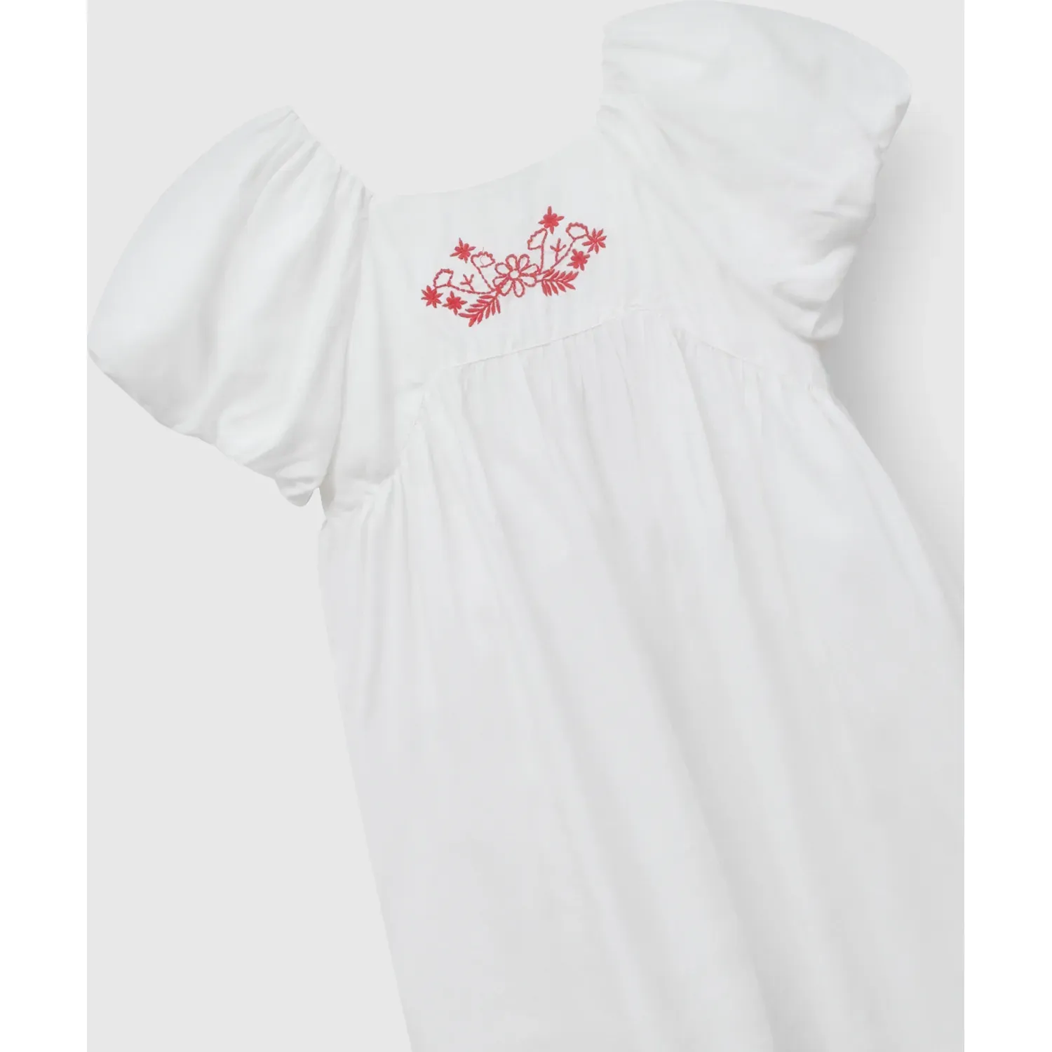 Vestido Colloky Niña Vevs0209v26 color blanco | Platanitos