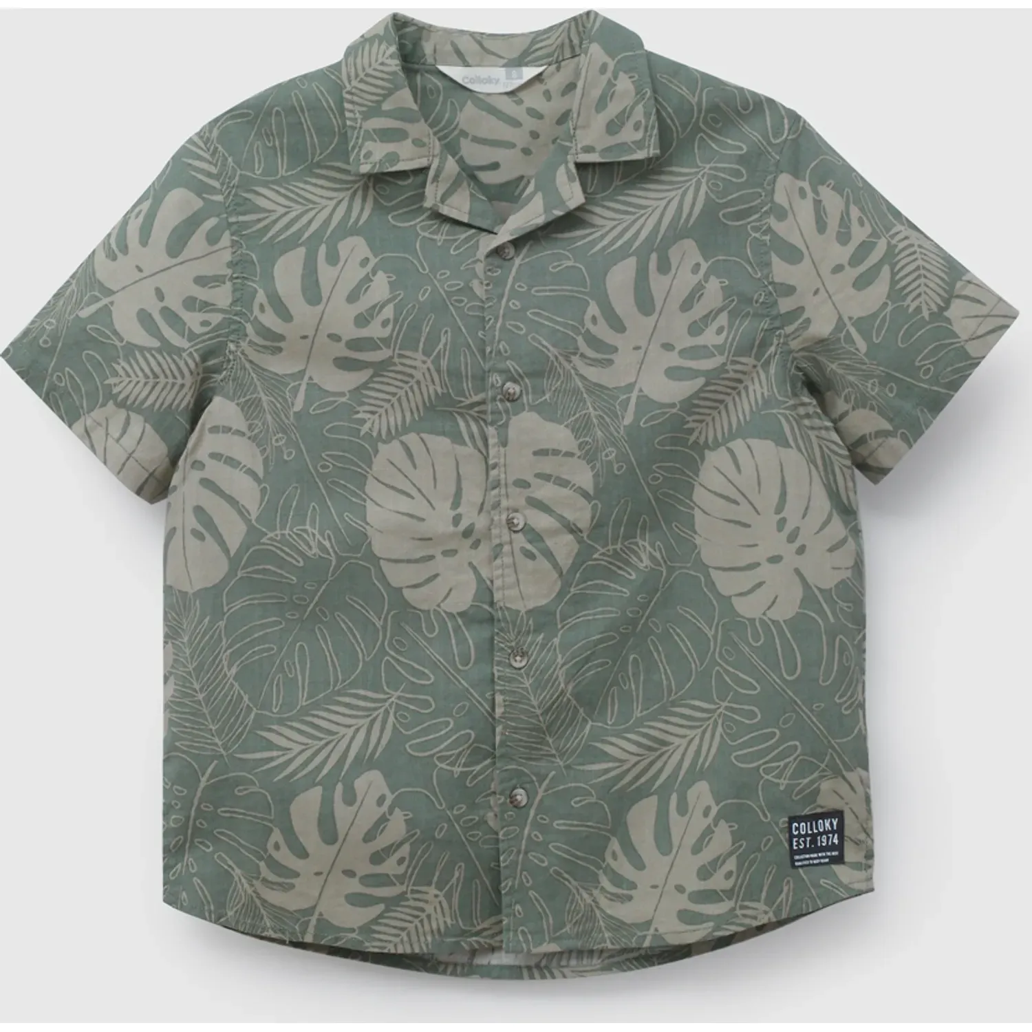 Camisa Colloky Niño Capn0790v26 color verde | Platanitos