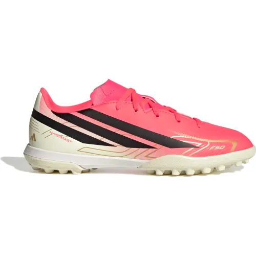 Niña Niño adidas Rosado Zapatillas De Futbol Juvenil F50 Hyperfast Club Tf J