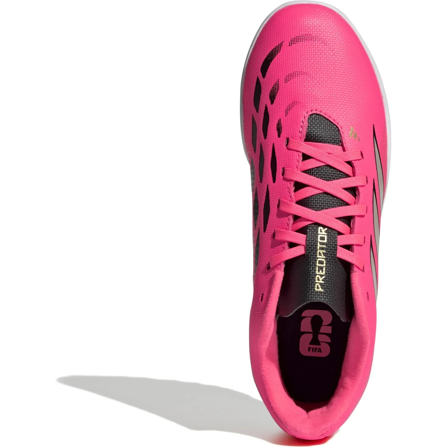 Zapatillas Adidas De Futbol Juvenil Predator Club Tf J color rosado/fucsia | Platanitos