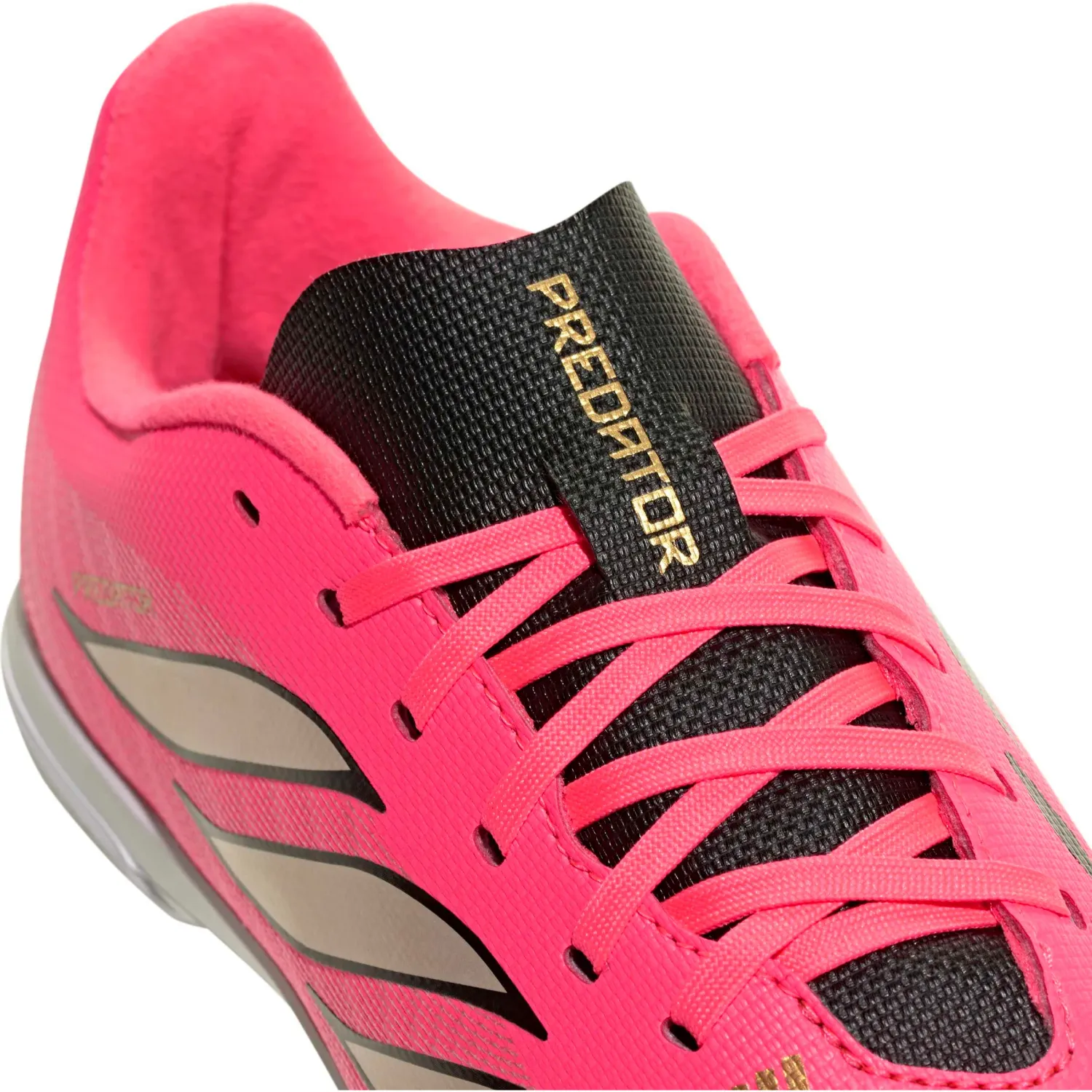 Zapatillas Adidas De Futbol Juvenil Predator Club Tf J color rosado/fucsia | Platanitos