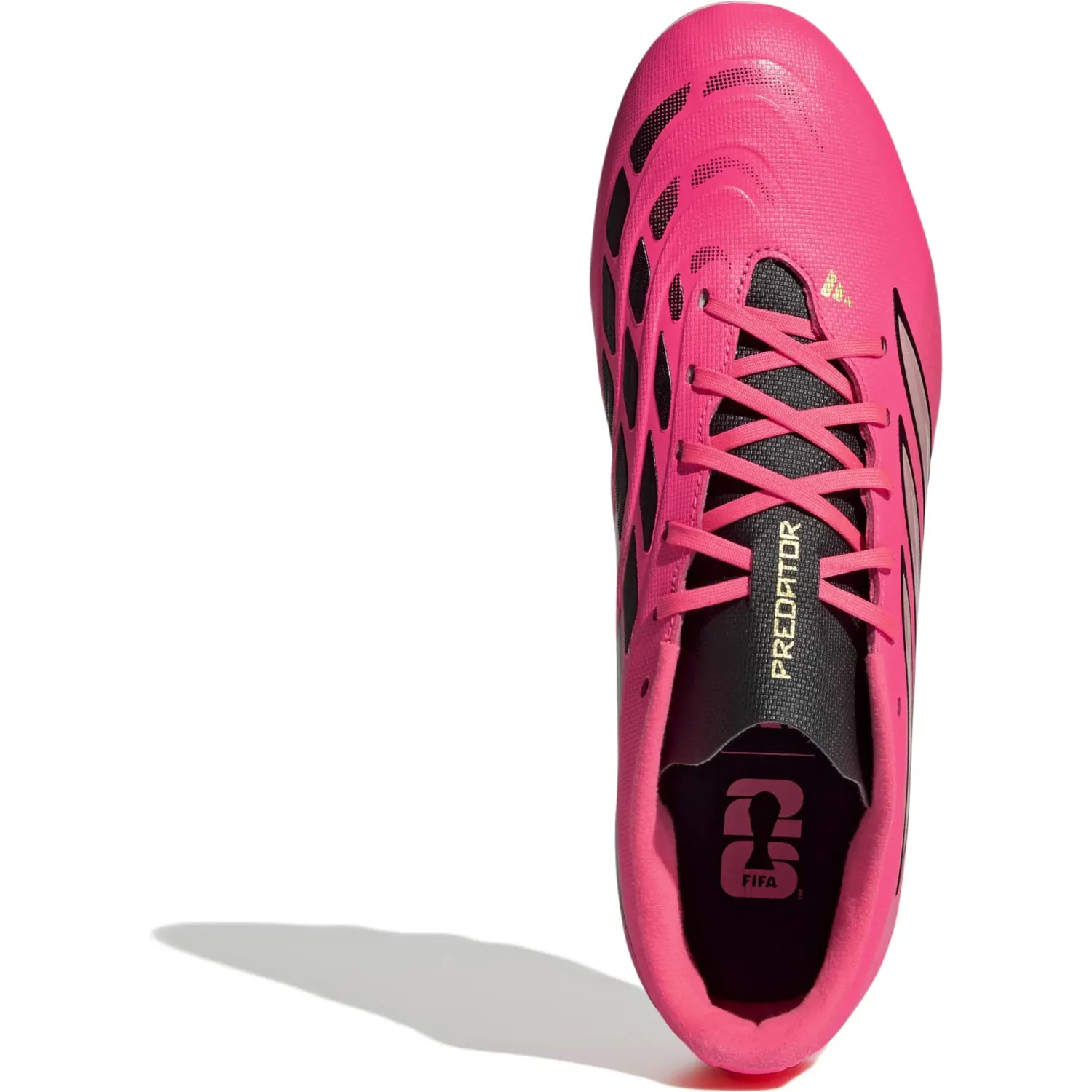 Zapatillas Adidas De Futbol Unisex Predator Club Fg/Mg color rosado/fucsia | Platanitos