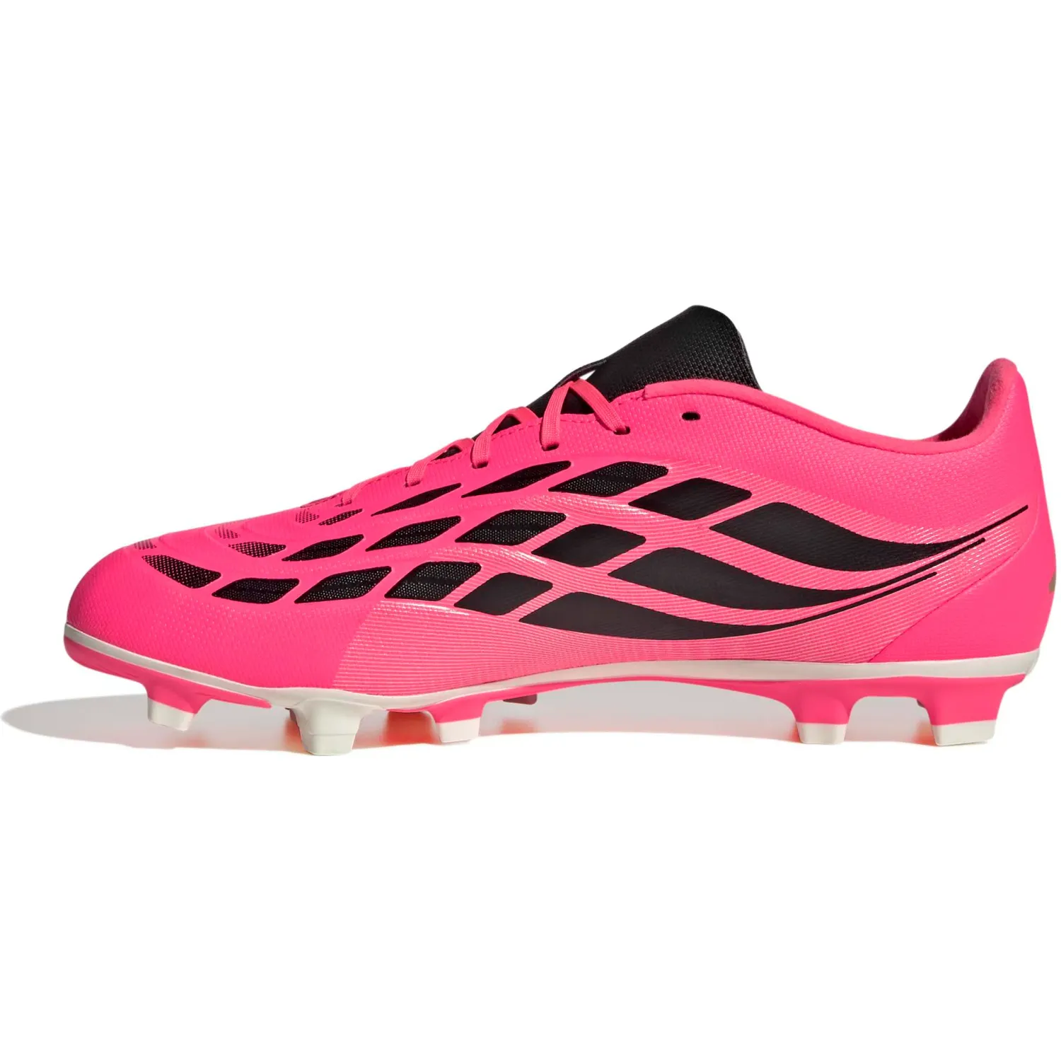 Zapatillas Adidas De Futbol Unisex Predator Club Fg/Mg color rosado/fucsia | Platanitos