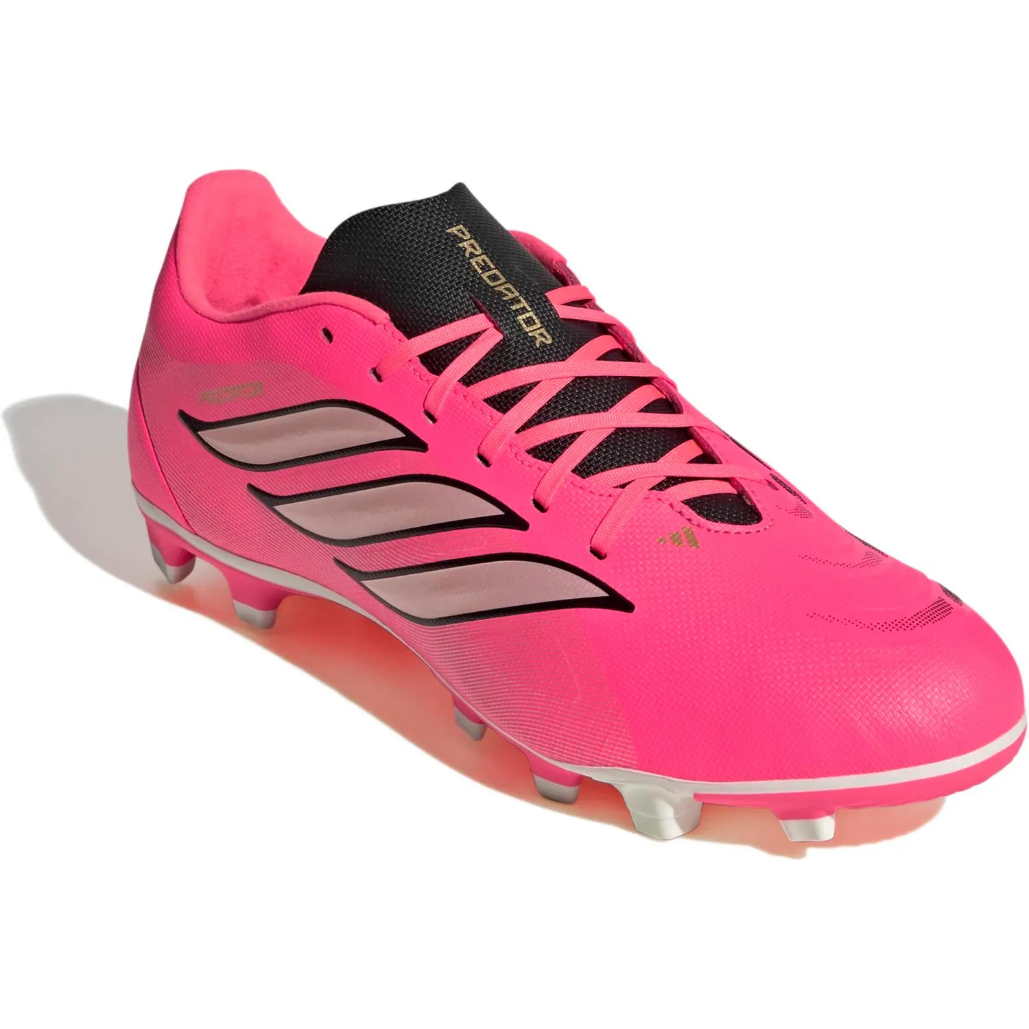 Zapatillas Adidas De Futbol Unisex Predator Club Fg/Mg color rosado/fucsia | Platanitos
