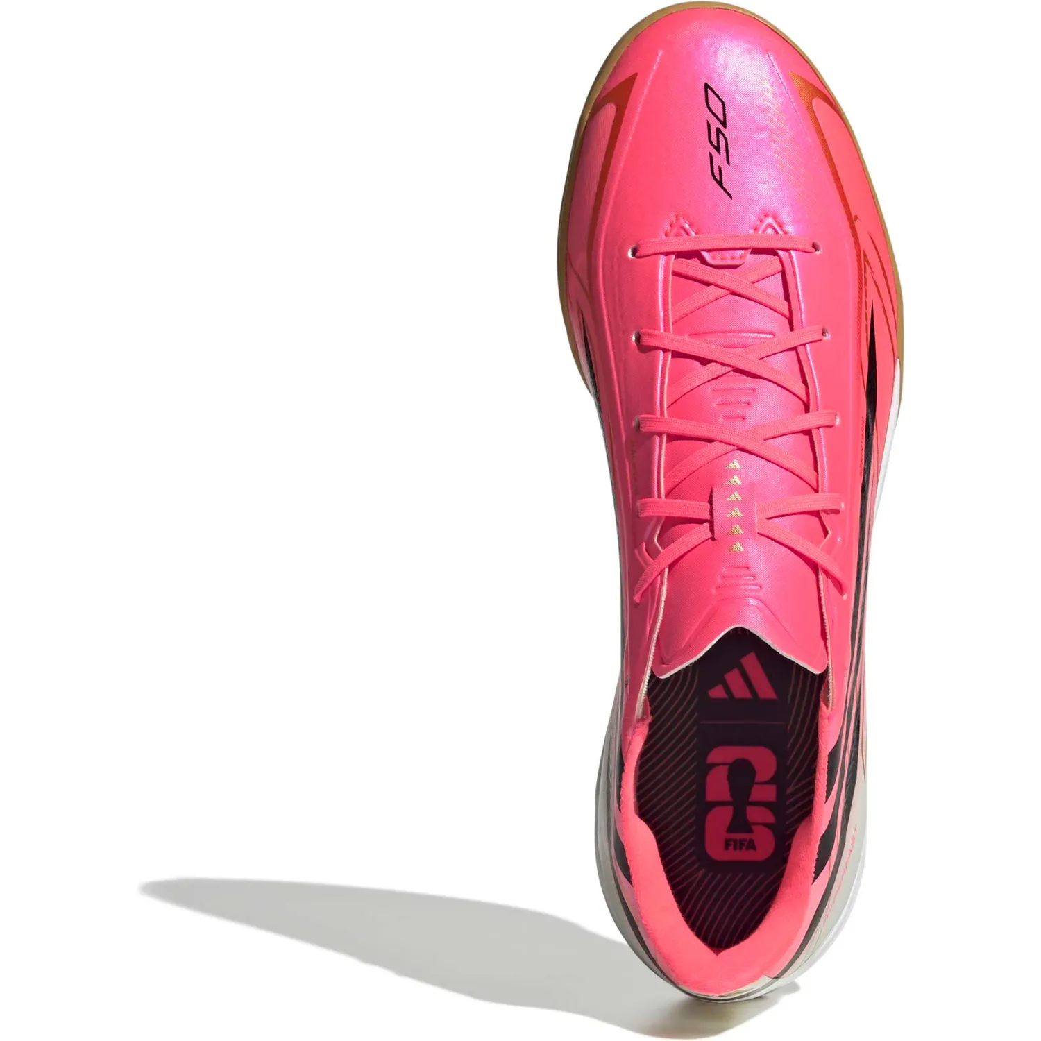Zapatillas Adidas De Futbol Unisex F50 Hyperfast League In color rosado/fucsia | Platanitos