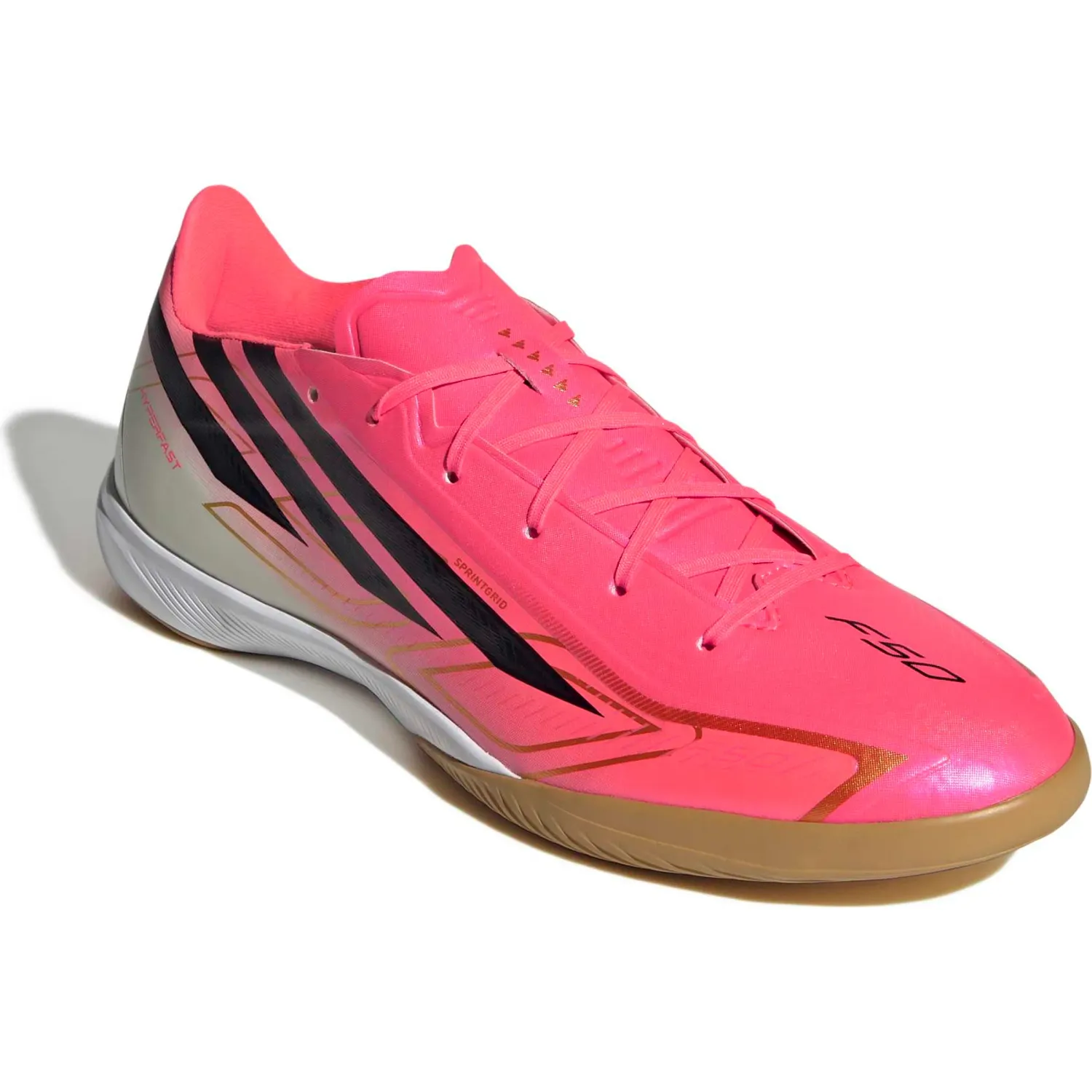 Zapatillas Adidas De Futbol Unisex F50 Hyperfast League In color rosado/fucsia | Platanitos