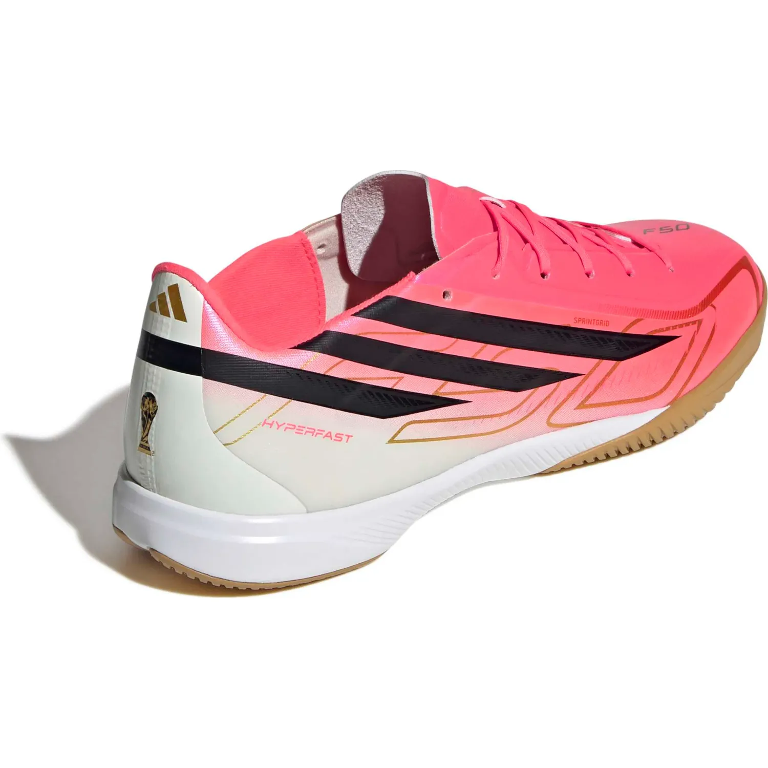 Zapatillas Adidas De Futbol Unisex F50 Hyperfast League In color rosado/fucsia | Platanitos