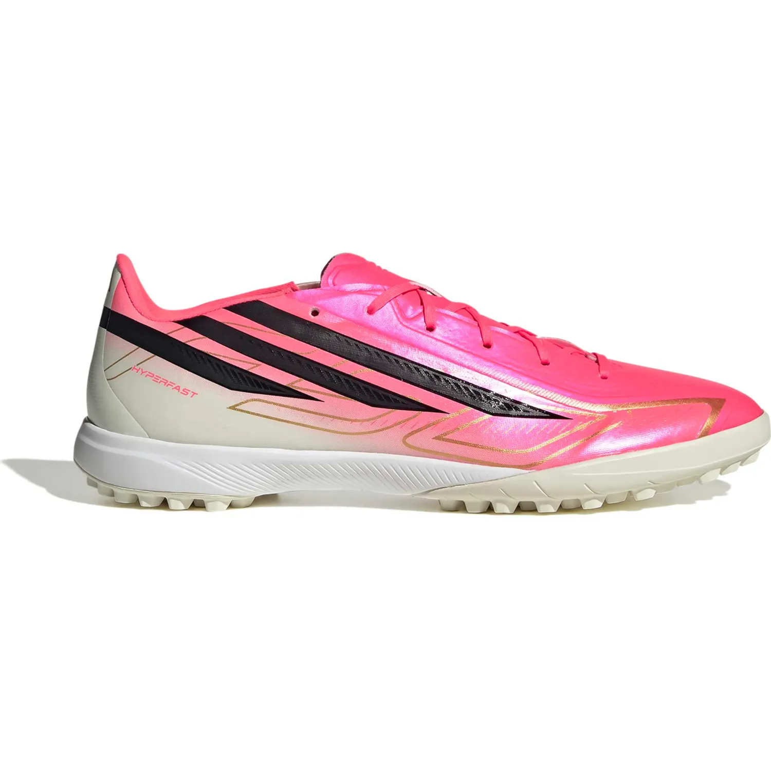 Zapatillas Adidas De Futbol Unisex F50 Hyperfast League Tf color rosado/fucsia | Platanitos