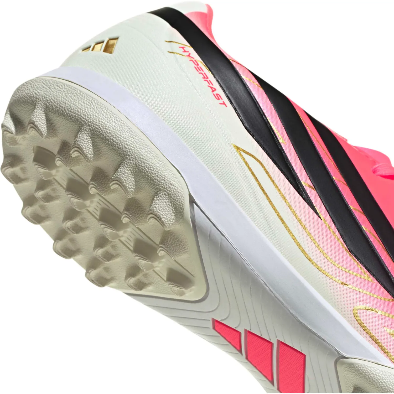 Zapatillas Adidas De Futbol Unisex F50 Hyperfast Club Tf color rosado/fucsia | Platanitos