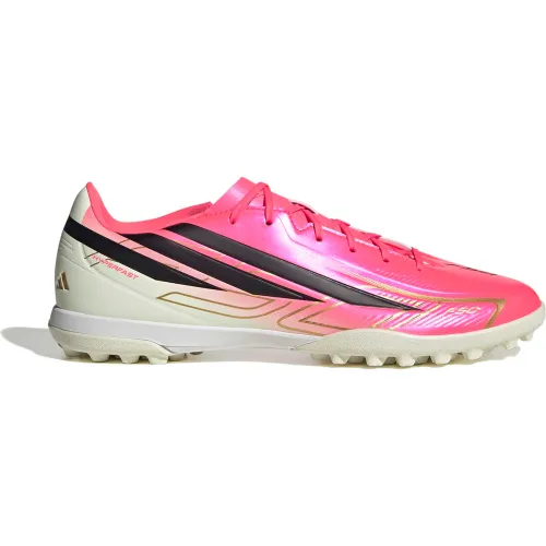 Zapatillas Adidas De Futbol Unisex F50 Hyperfast Club Tf color rosado | Platanitos