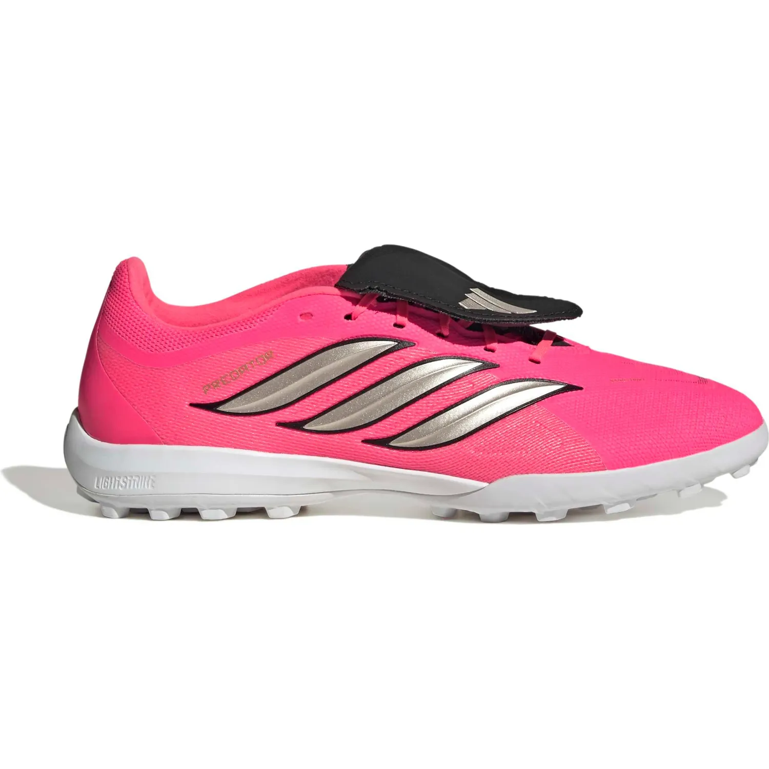Zapatillas Adidas De Futbol Unisex Predator League Ft Tf color rosado/fucsia | Platanitos