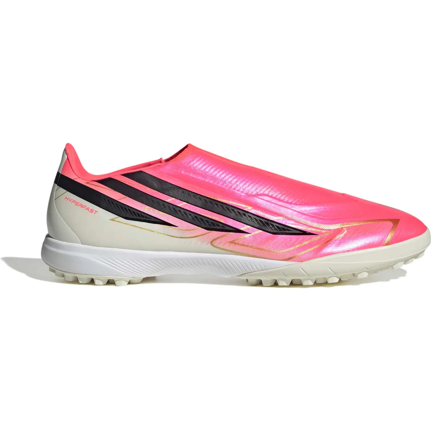 Zapatillas Adidas De Futbol Unisex F50 Hyperfast League Ll Tf color rosado/fucsia | Platanitos