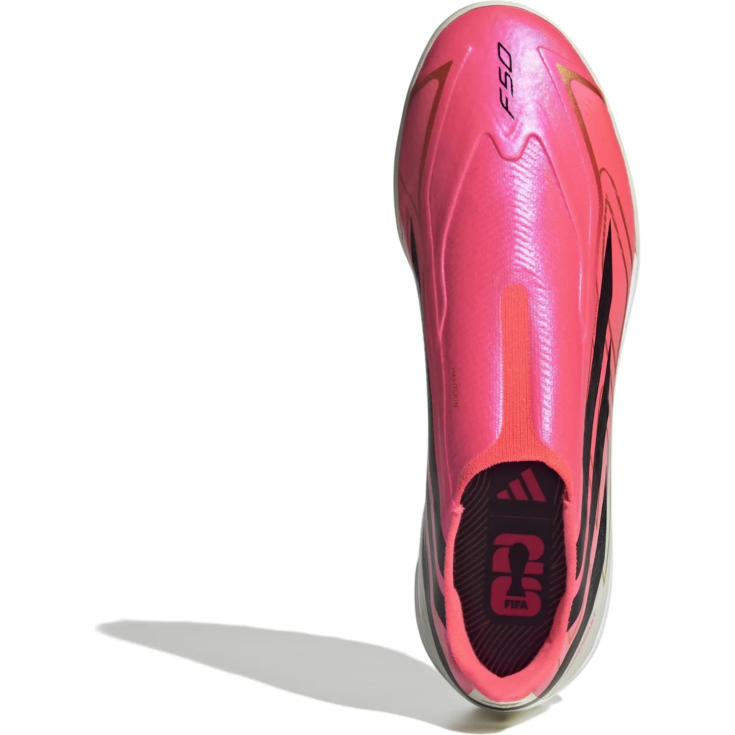 Zapatillas Adidas De Futbol Unisex F50 Hyperfast League Ll Tf color rosado/fucsia | Platanitos