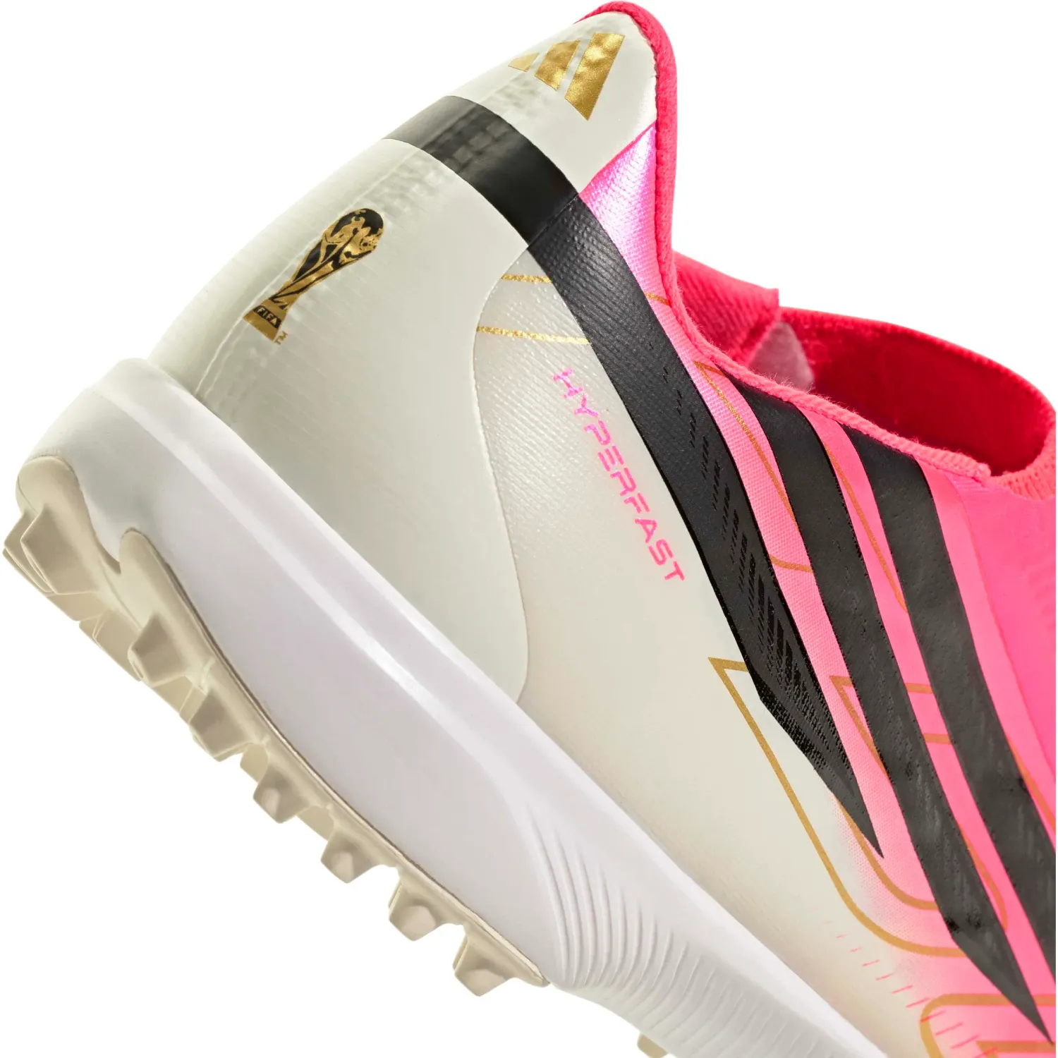 Zapatillas Adidas De Futbol Unisex F50 Hyperfast League Ll Tf color rosado/fucsia | Platanitos