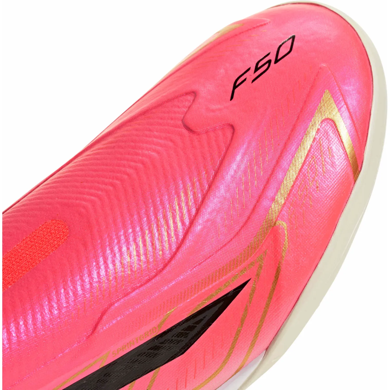 Zapatillas Adidas De Futbol Unisex F50 Hyperfast League Ll Tf color rosado/fucsia | Platanitos