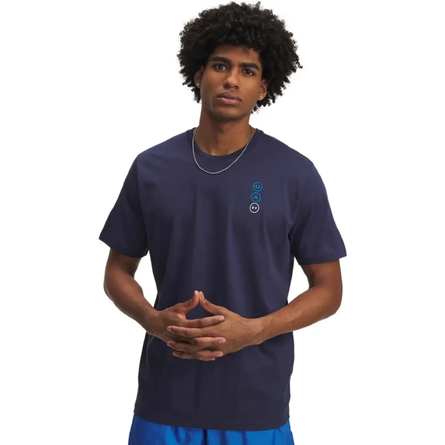 Under Armour Polo Under Armour Urbana Hombre Circle Logo Stack Ss color azul | Platanitos