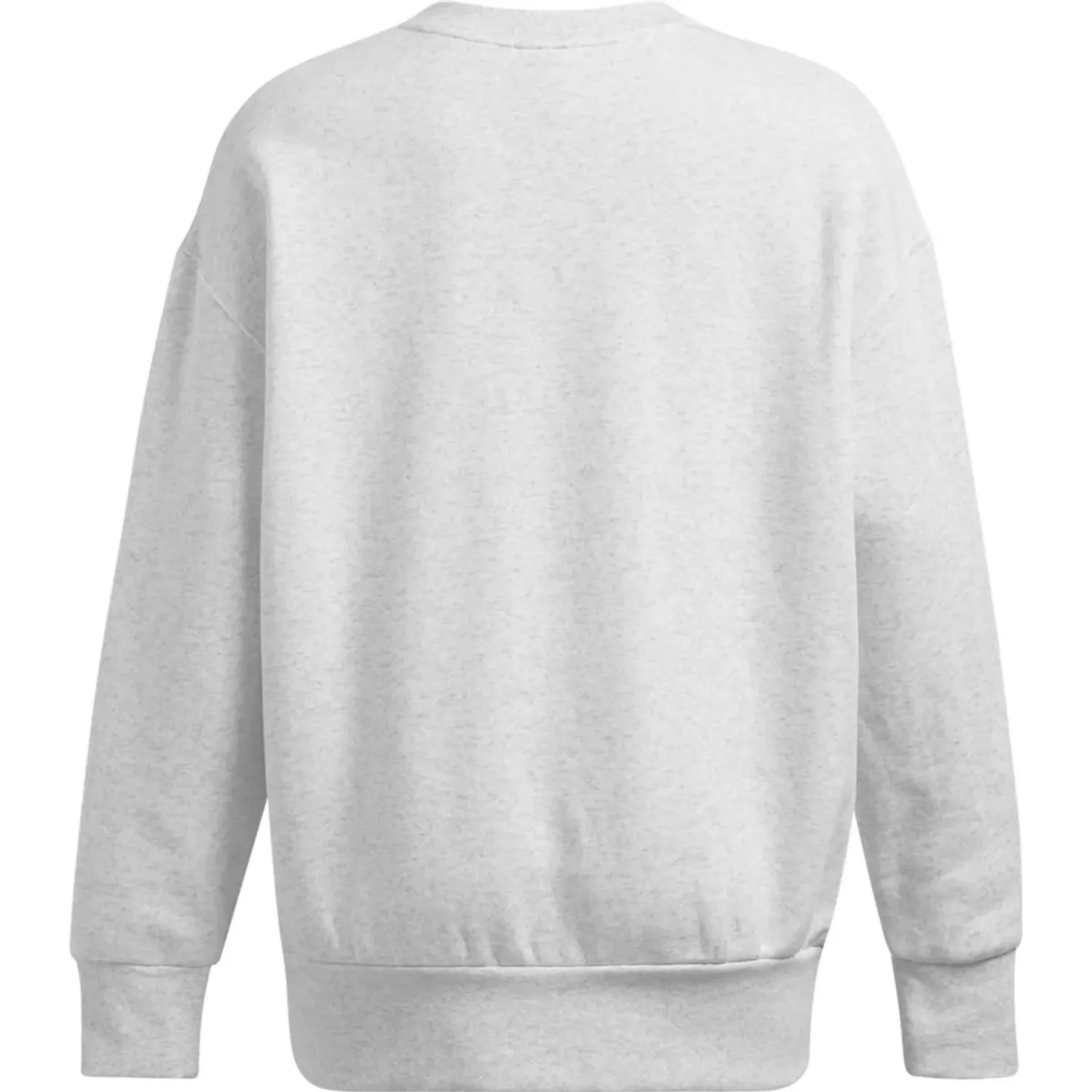 Polera Under Armour Urbana Mujer Icon Fleece Os Crew color gris | Platanitos
