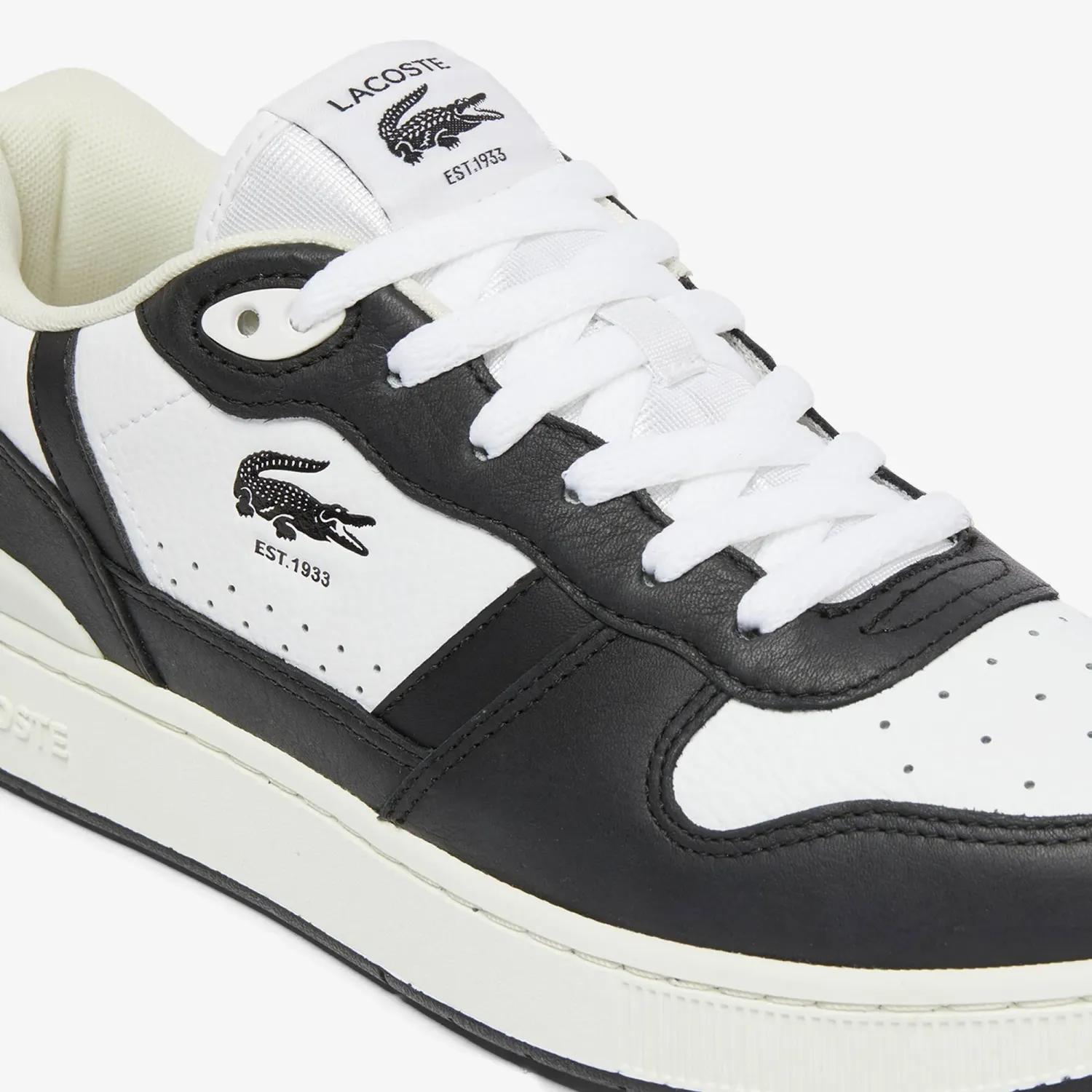 LACOSTE Zapatillas Lacoste Urbanas Hombre T-Cllip Set 224 6 color blanco / negro | Platanitos