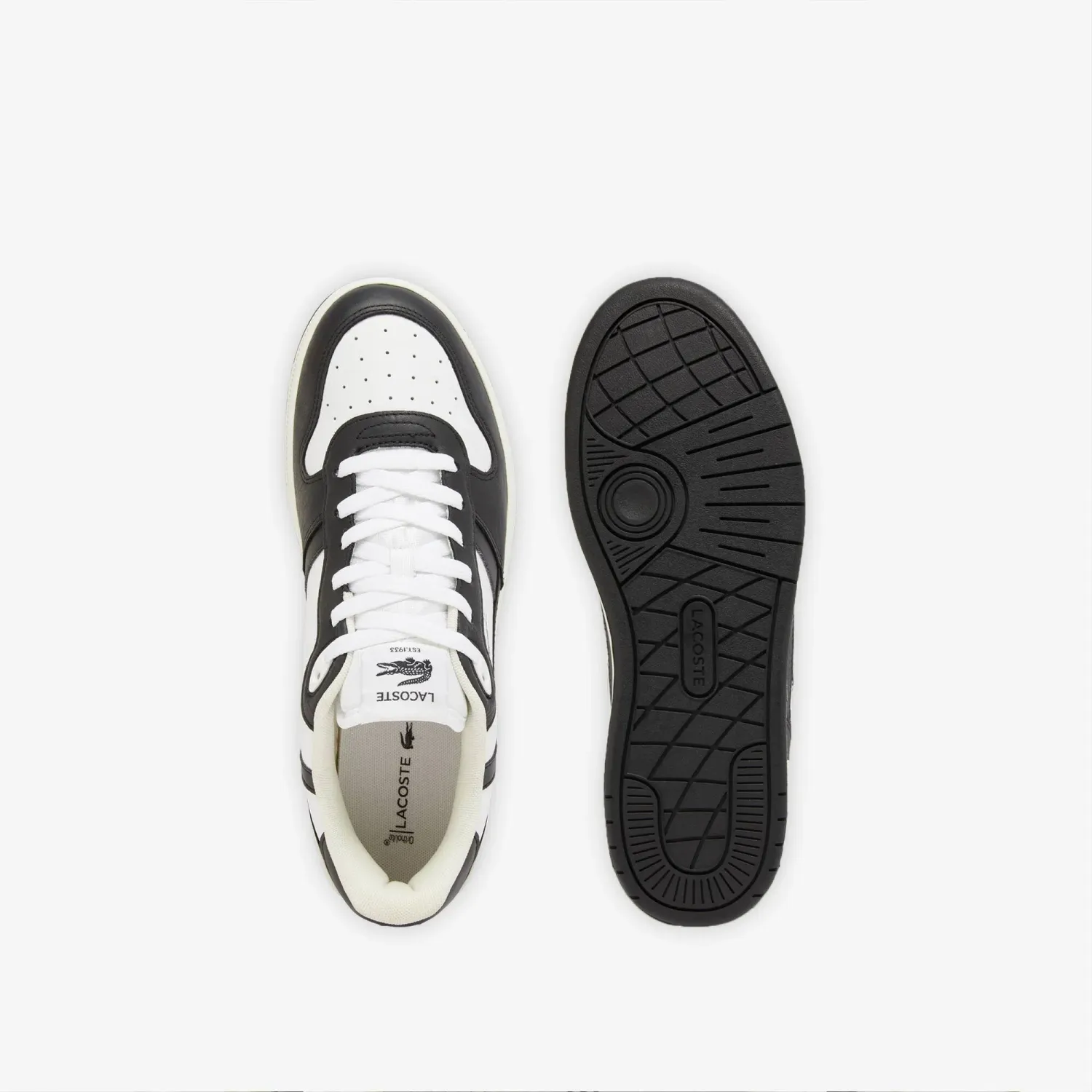 LACOSTE Zapatillas Lacoste Urbanas Hombre T-Cllip Set 224 6 color blanco / negro | Platanitos