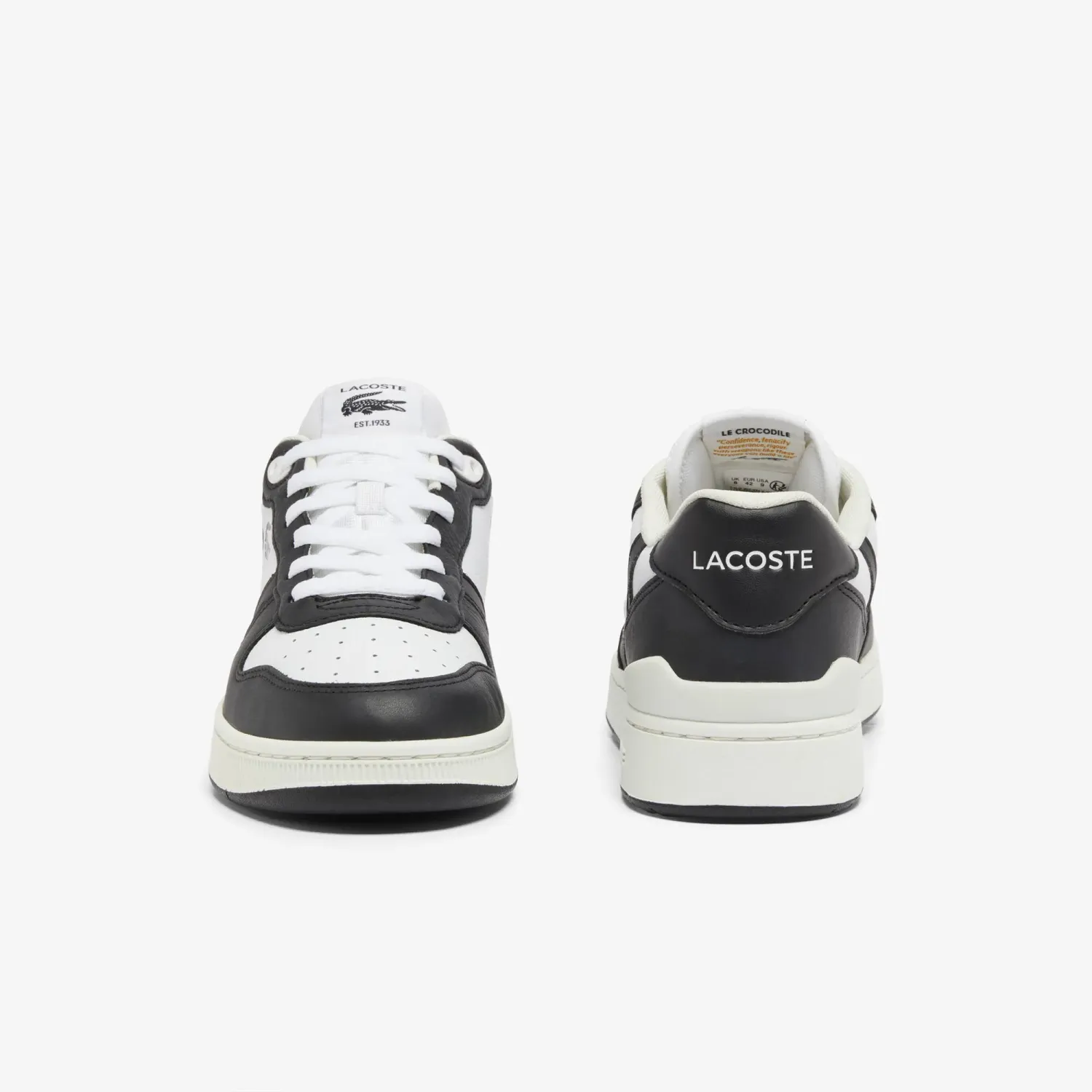 LACOSTE Zapatillas Lacoste Urbanas Hombre T-Cllip Set 224 6 color blanco / negro | Platanitos
