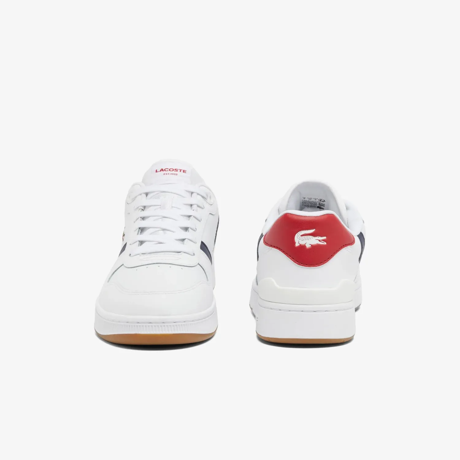 Zapatillas Lacoste Urbanas Hombre T-Cllip Set 224 8 color blanco | Platanitos