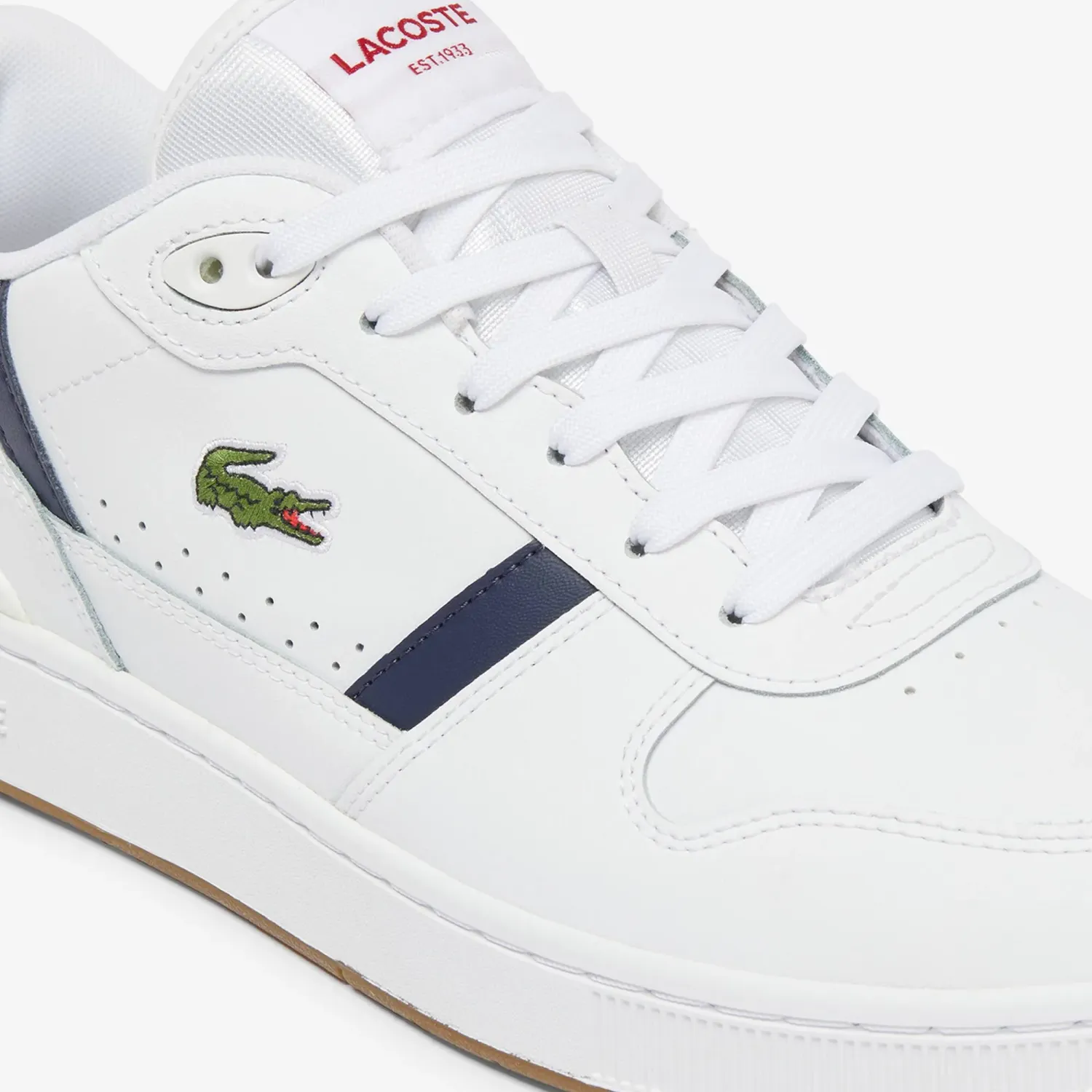 Zapatillas Lacoste Urbanas Hombre T-Cllip Set 224 8 color blanco | Platanitos