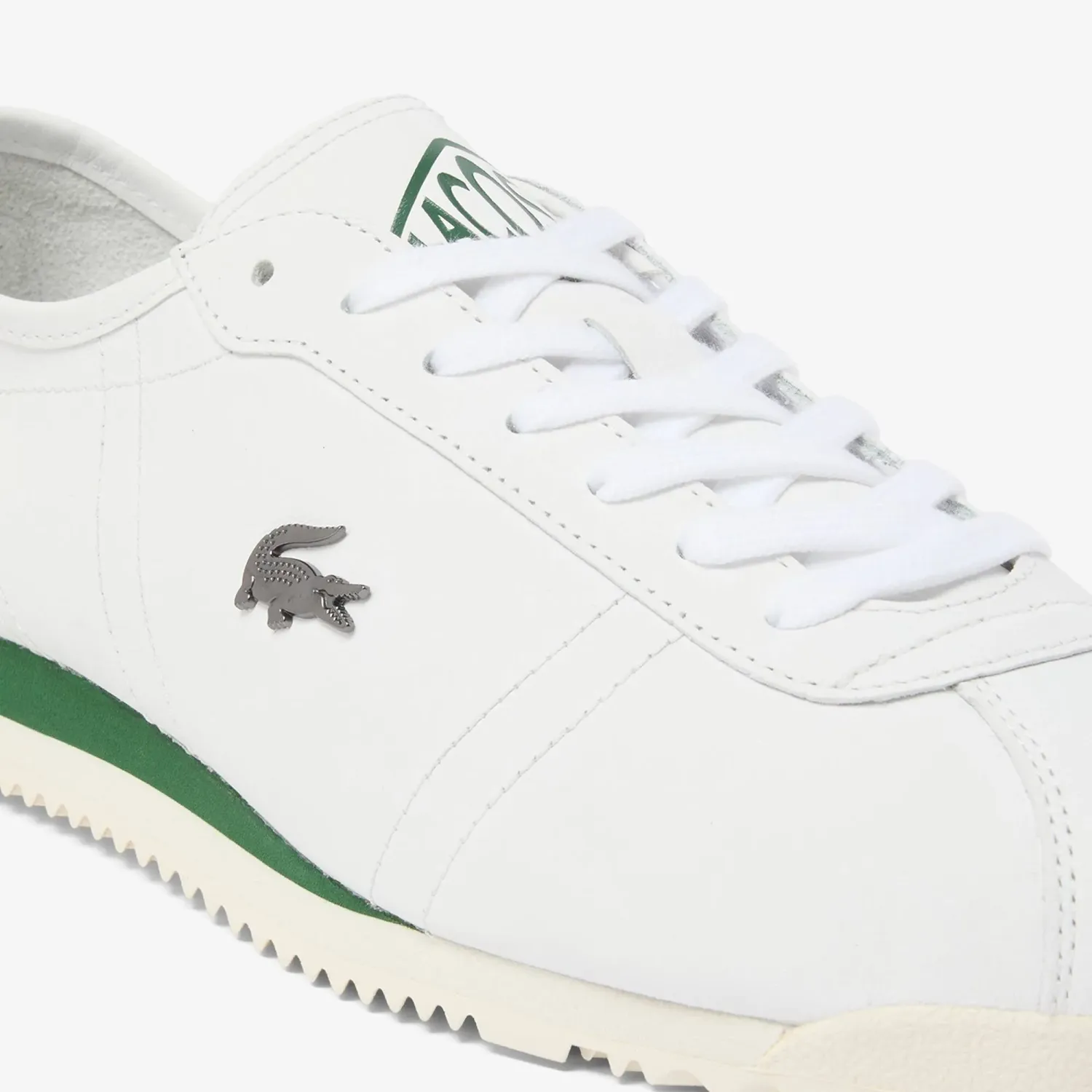 Zapatillas Lacoste Urbanas Hombre Club-Low color blanco | Platanitos