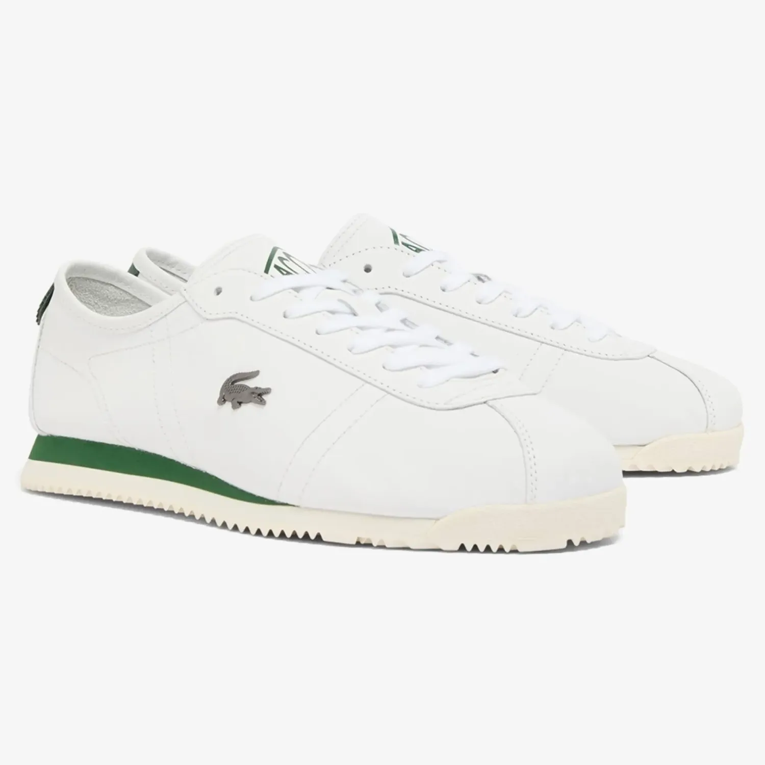 Zapatillas Lacoste Urbanas Hombre Club-Low color blanco | Platanitos