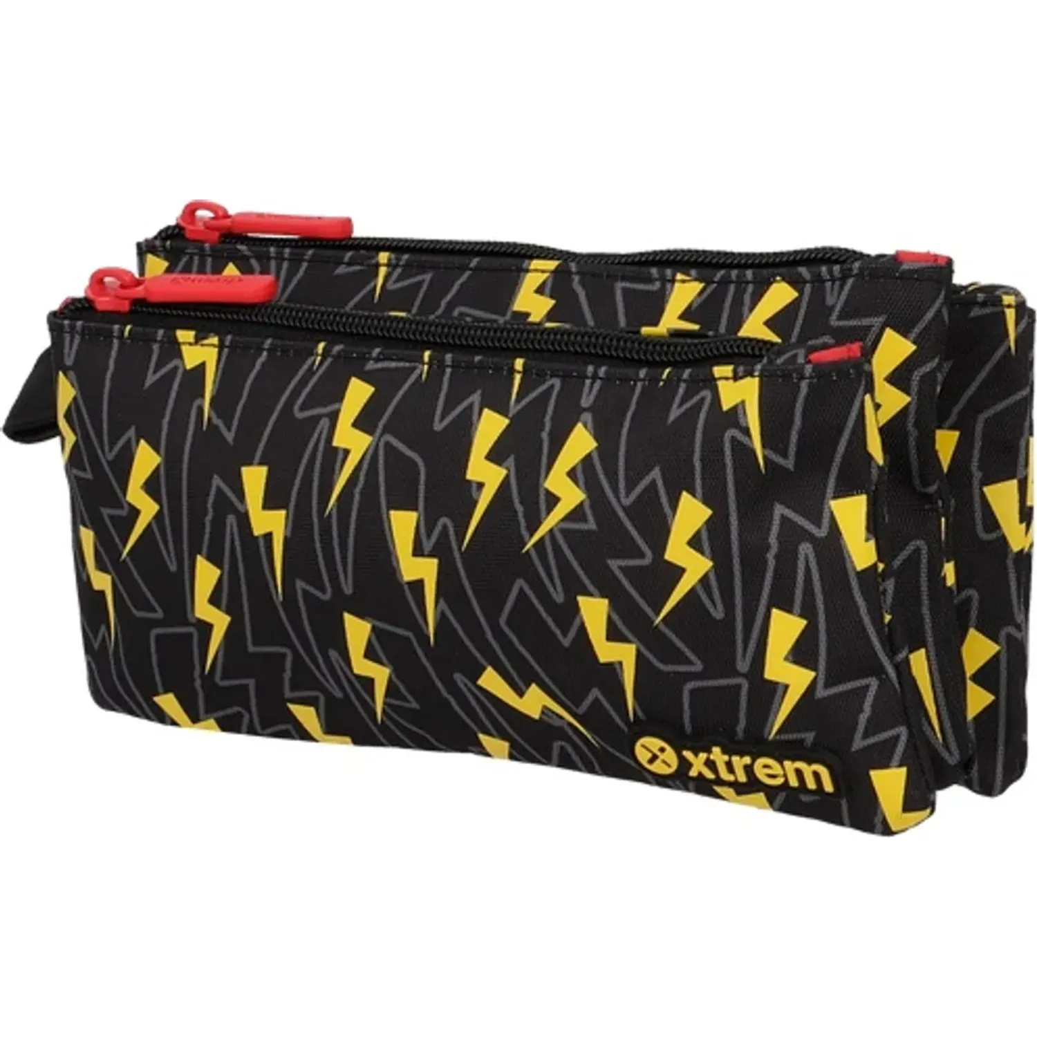 Cartuchera Xtrem Niño Trinity 6xt color negro | Platanitos