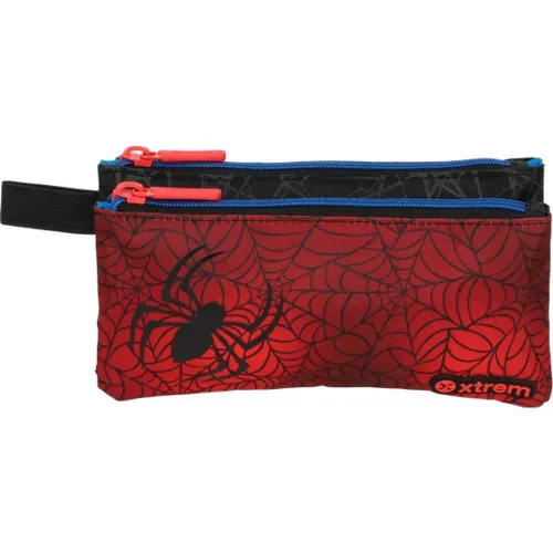 Cartuchera Xtrem Niño Trinity 6xt color negro | Platanitos