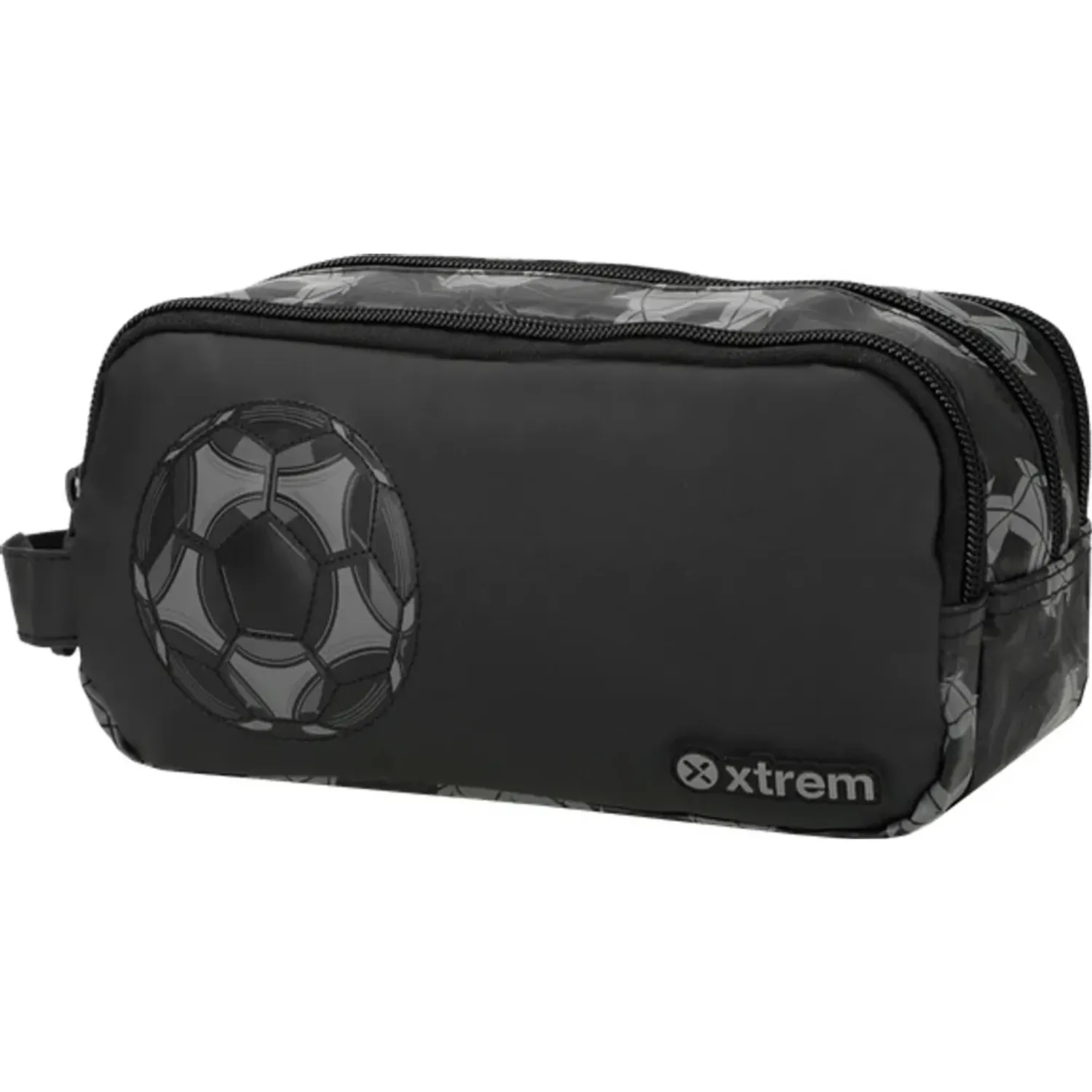 Xtrem Cartuchera Xtrem Niño University+ 6xt color negro | Platanitos